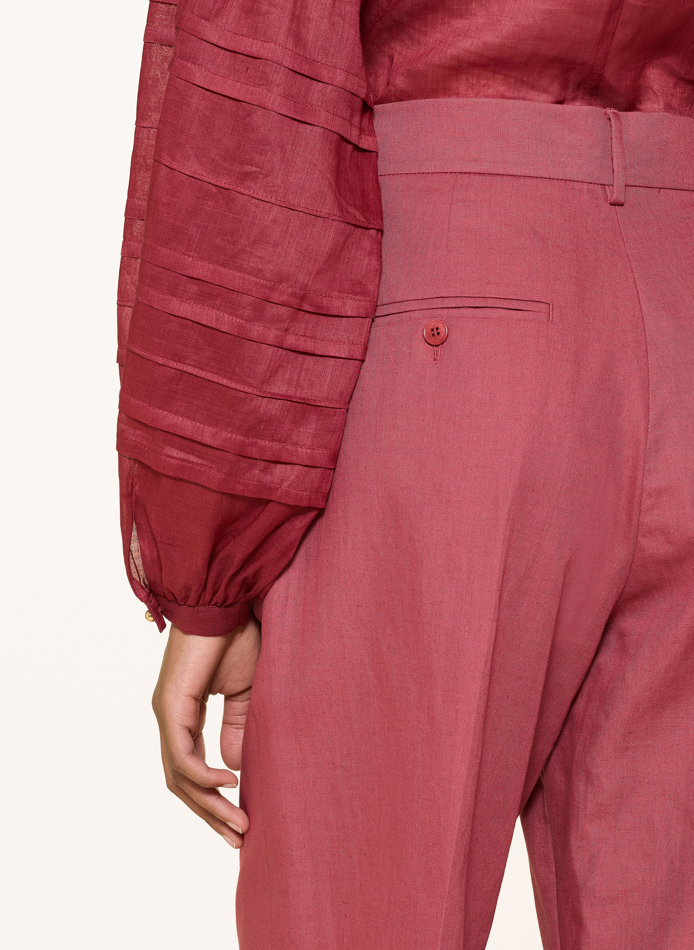 Thumbnail - Weekend Max Mara Culotte Zircone rot