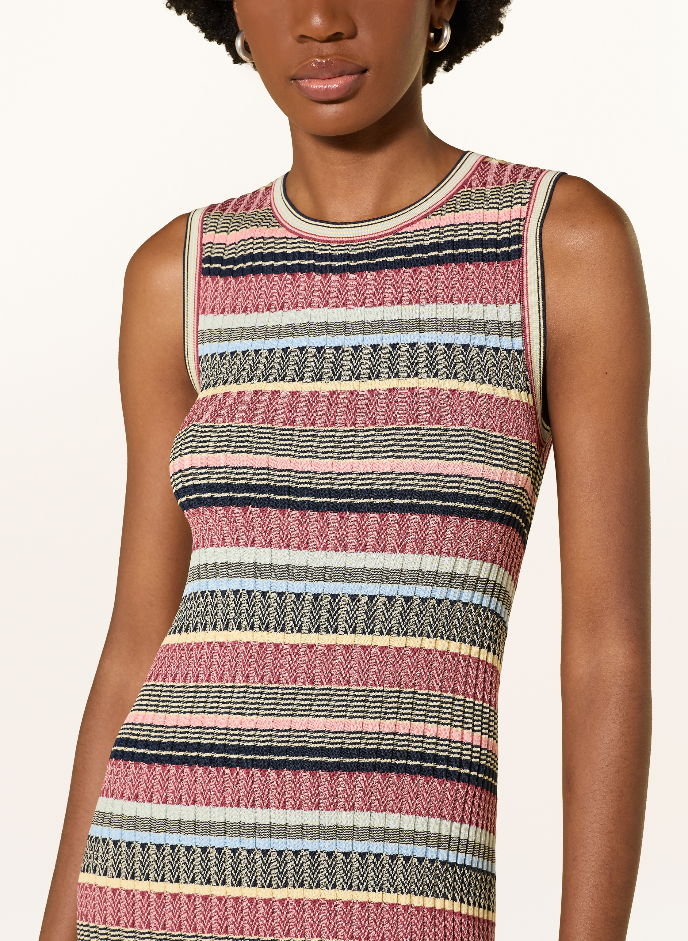 Thumbnail - Weekend Max Mara Strickkleid Snob rot