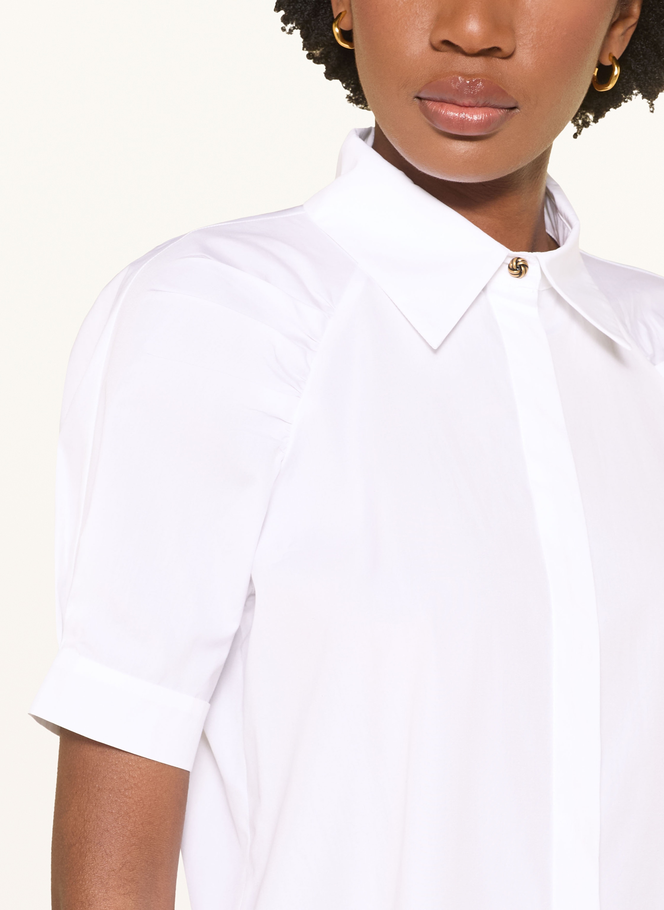 Thumbnail - Max Mara Studio Hemdbluse Amore weiss