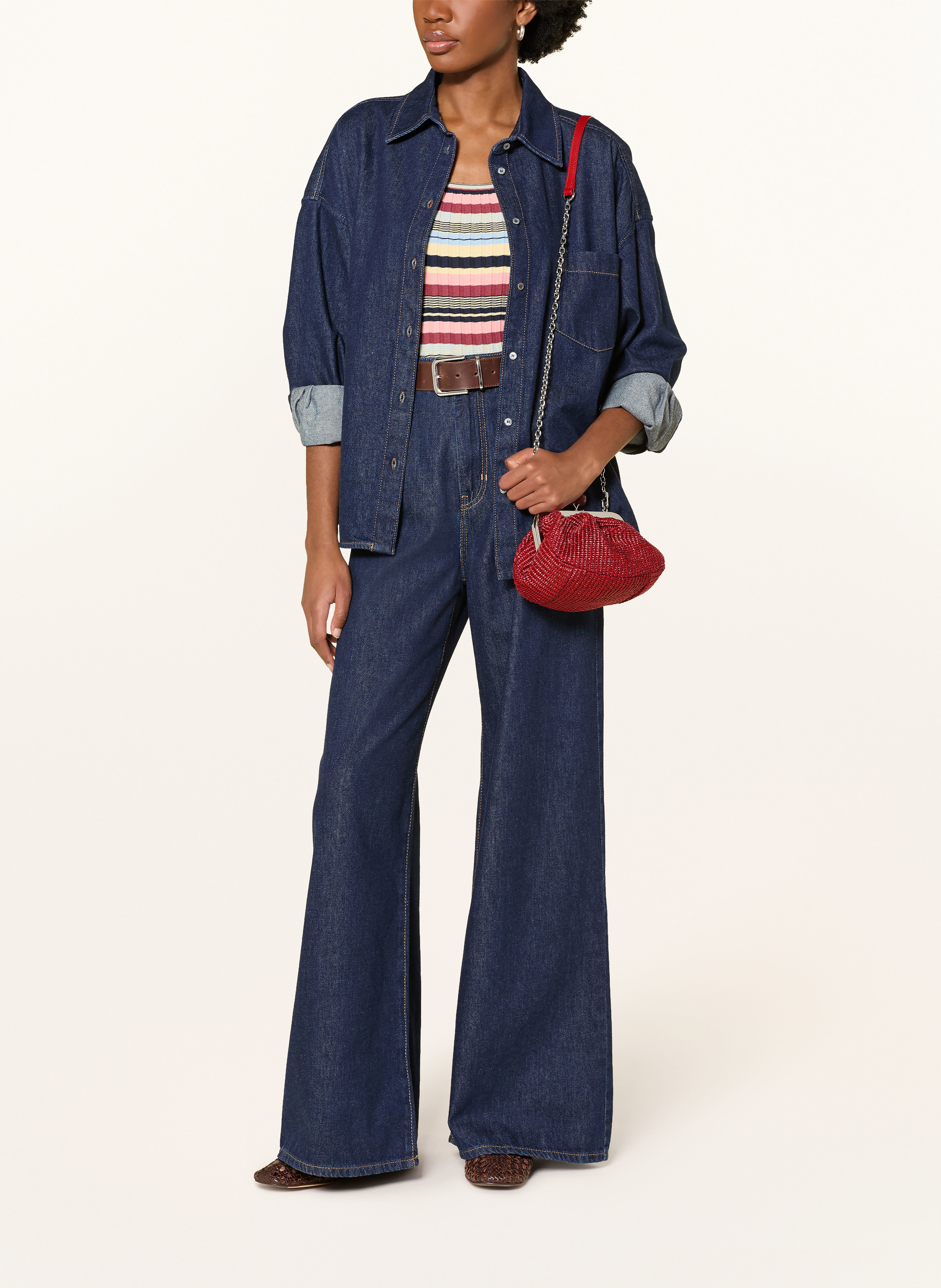 Thumbnail - Weekend Max Mara Clutch Pasticcino Small rot