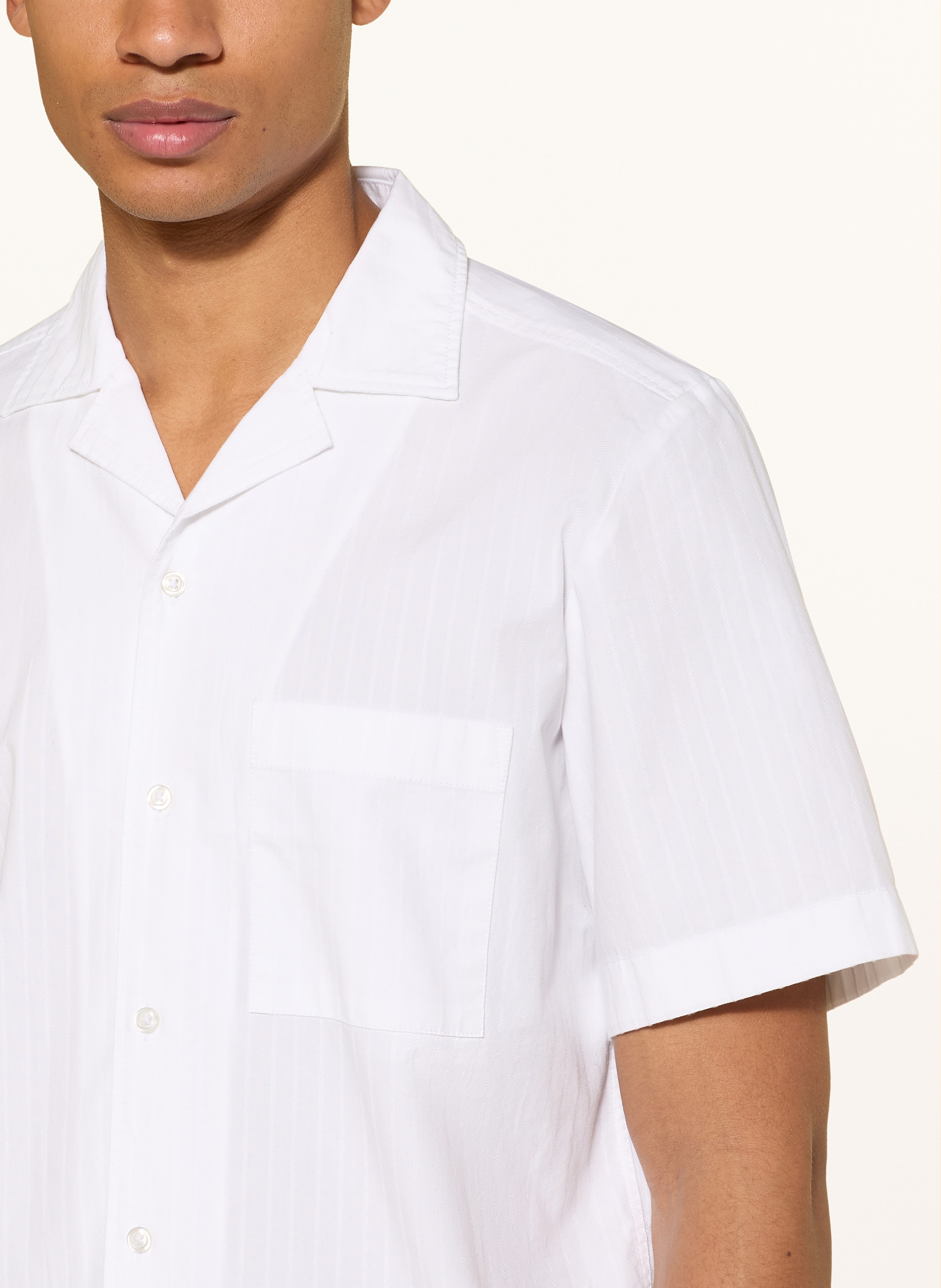 Thumbnail - Boss Resorthemd Rayer Regular Fit weiss