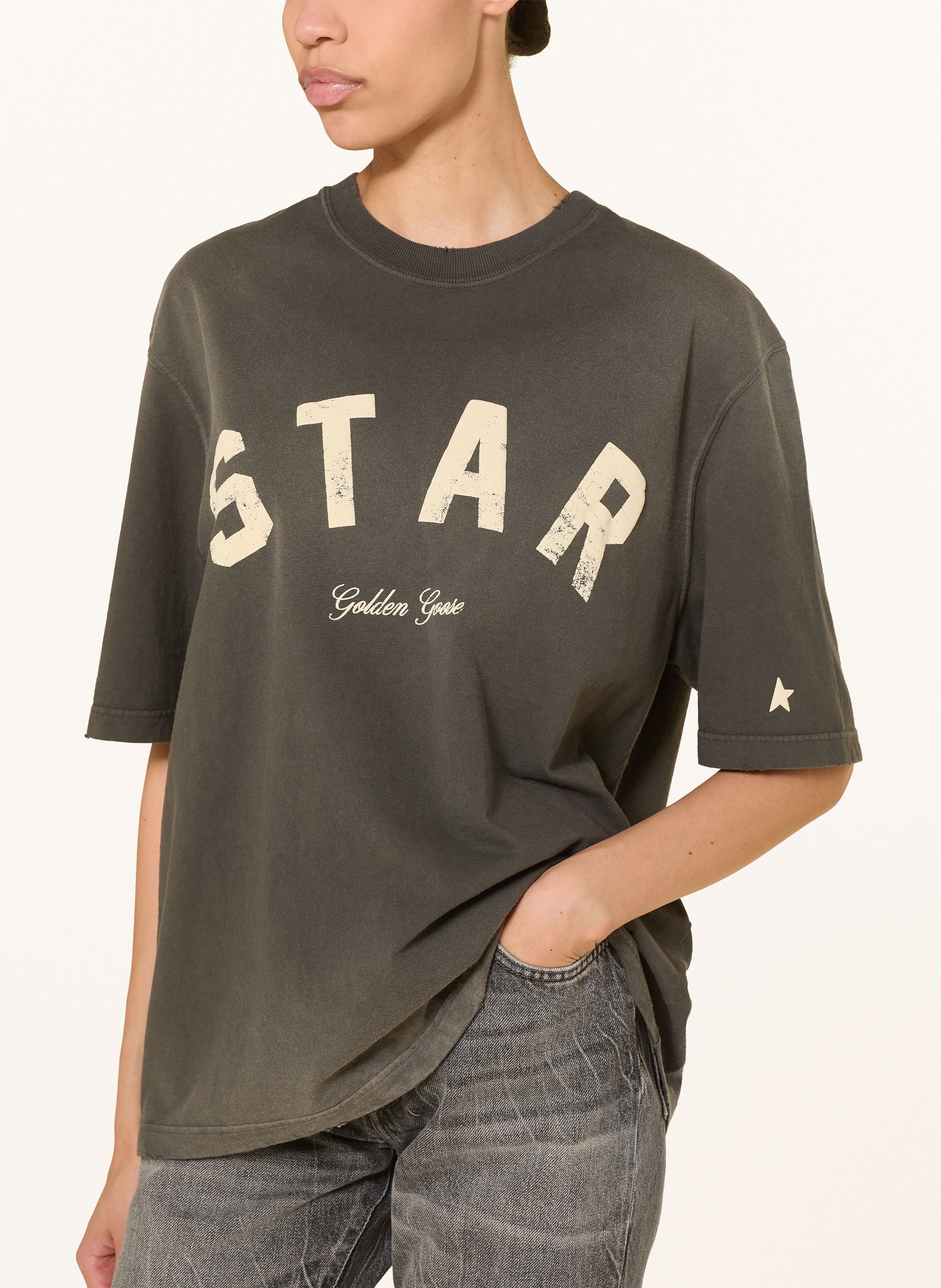 Thumbnail - Golden Goose T-Shirt schwarz