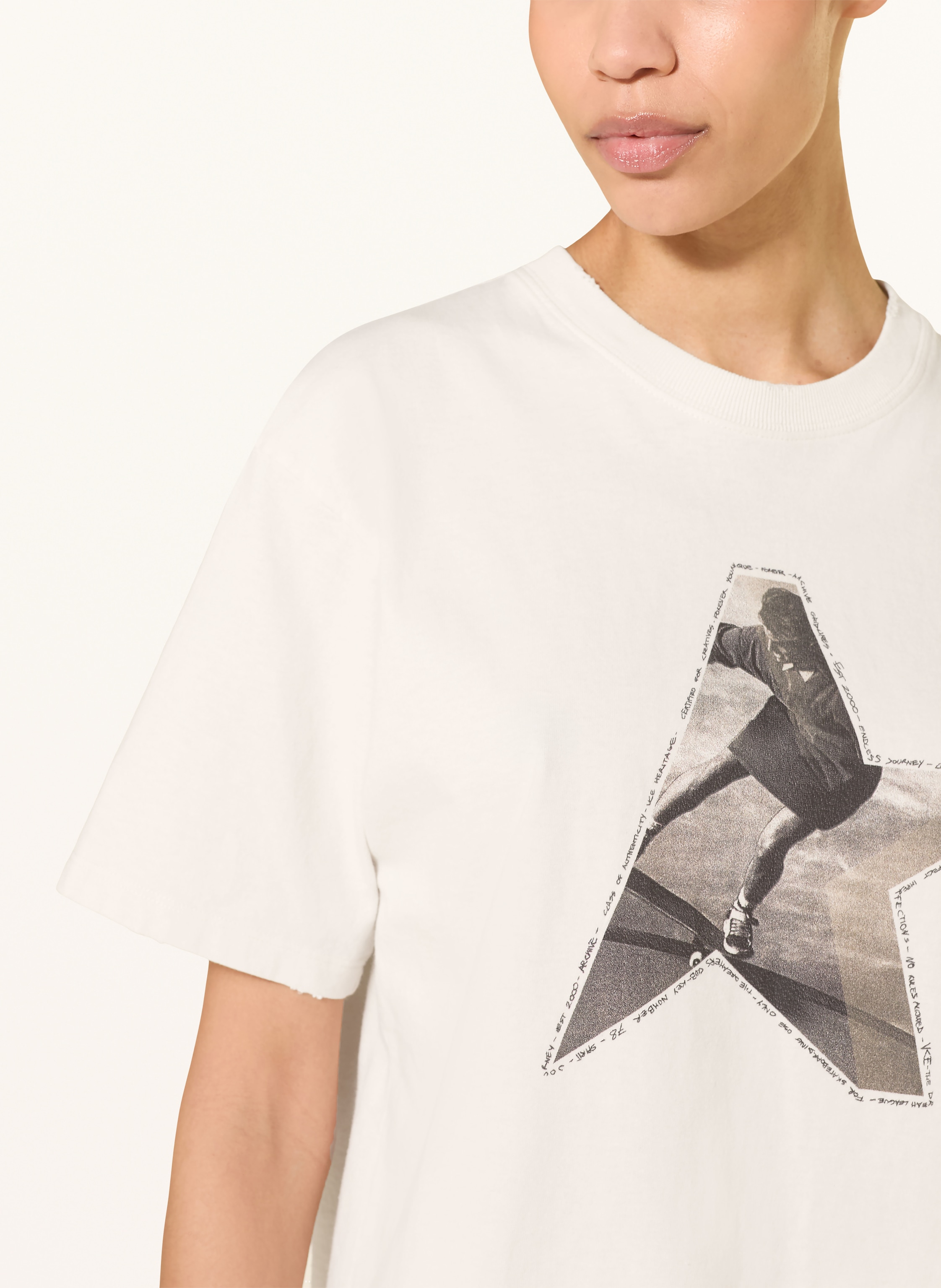Thumbnail - Golden Goose T-Shirt Journey weiss