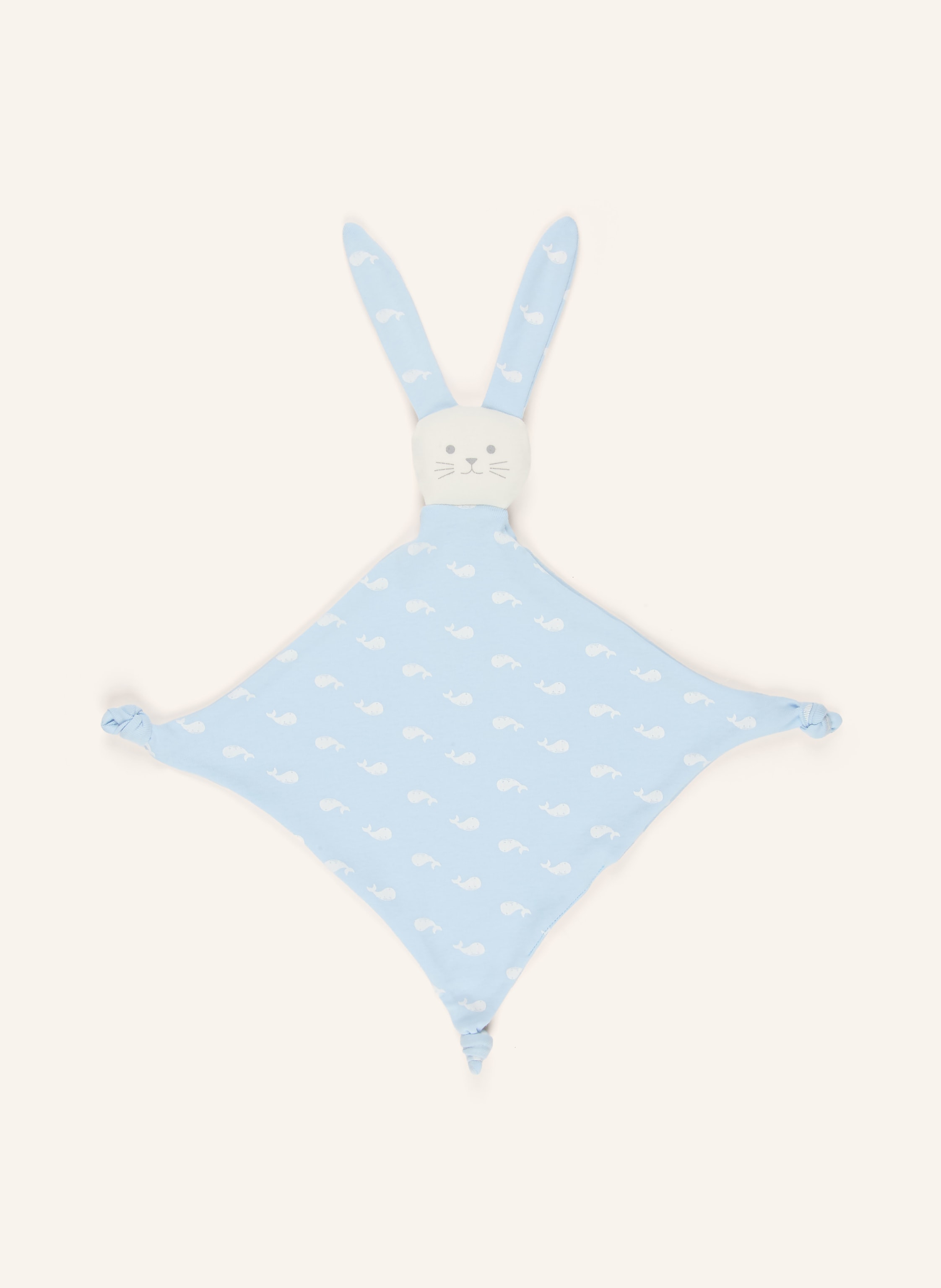 Thumbnail - Petit Bateau Set: Body Und Schmusetuch blau