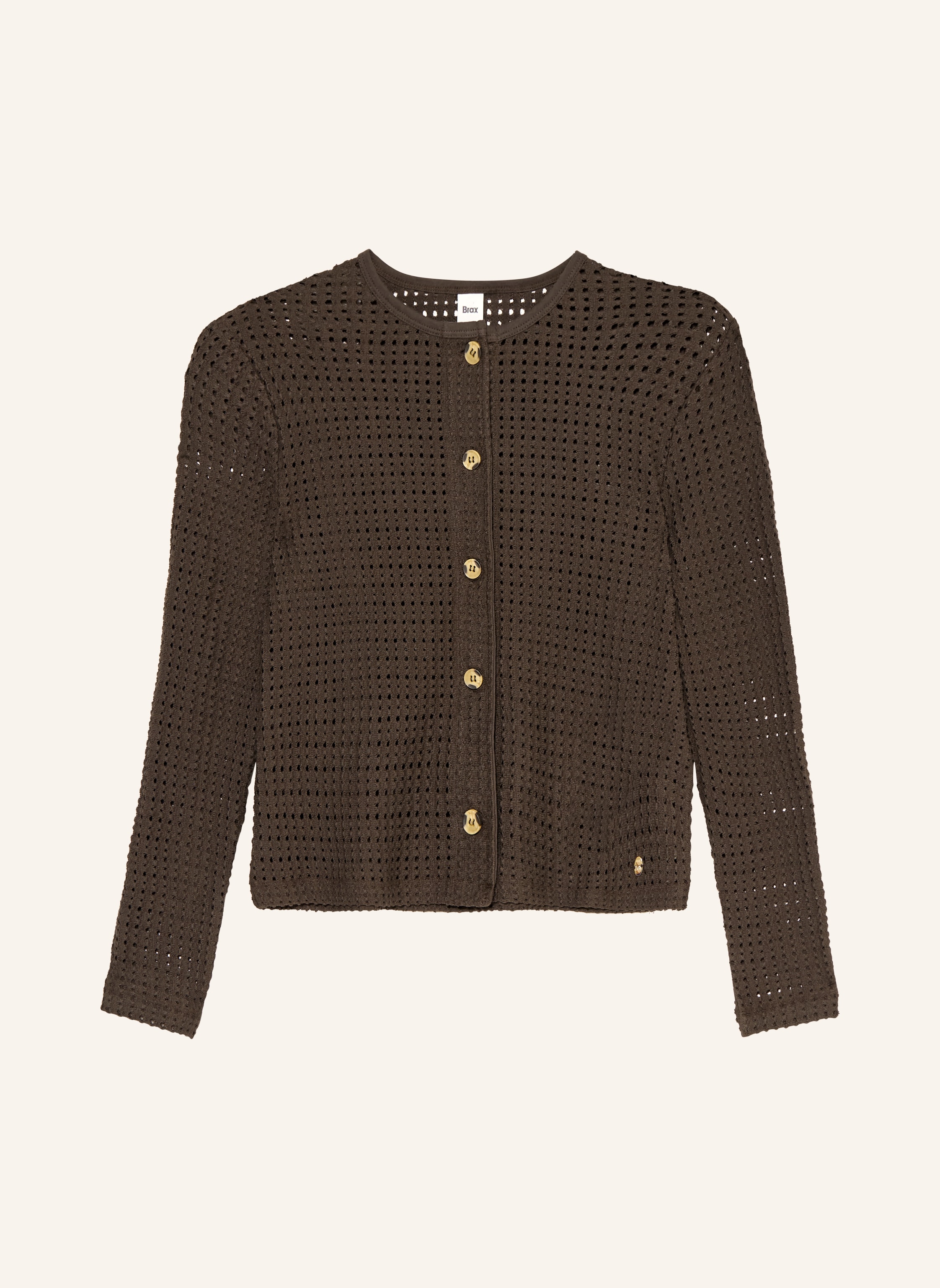 Brax Strickjacke Brenda gruen