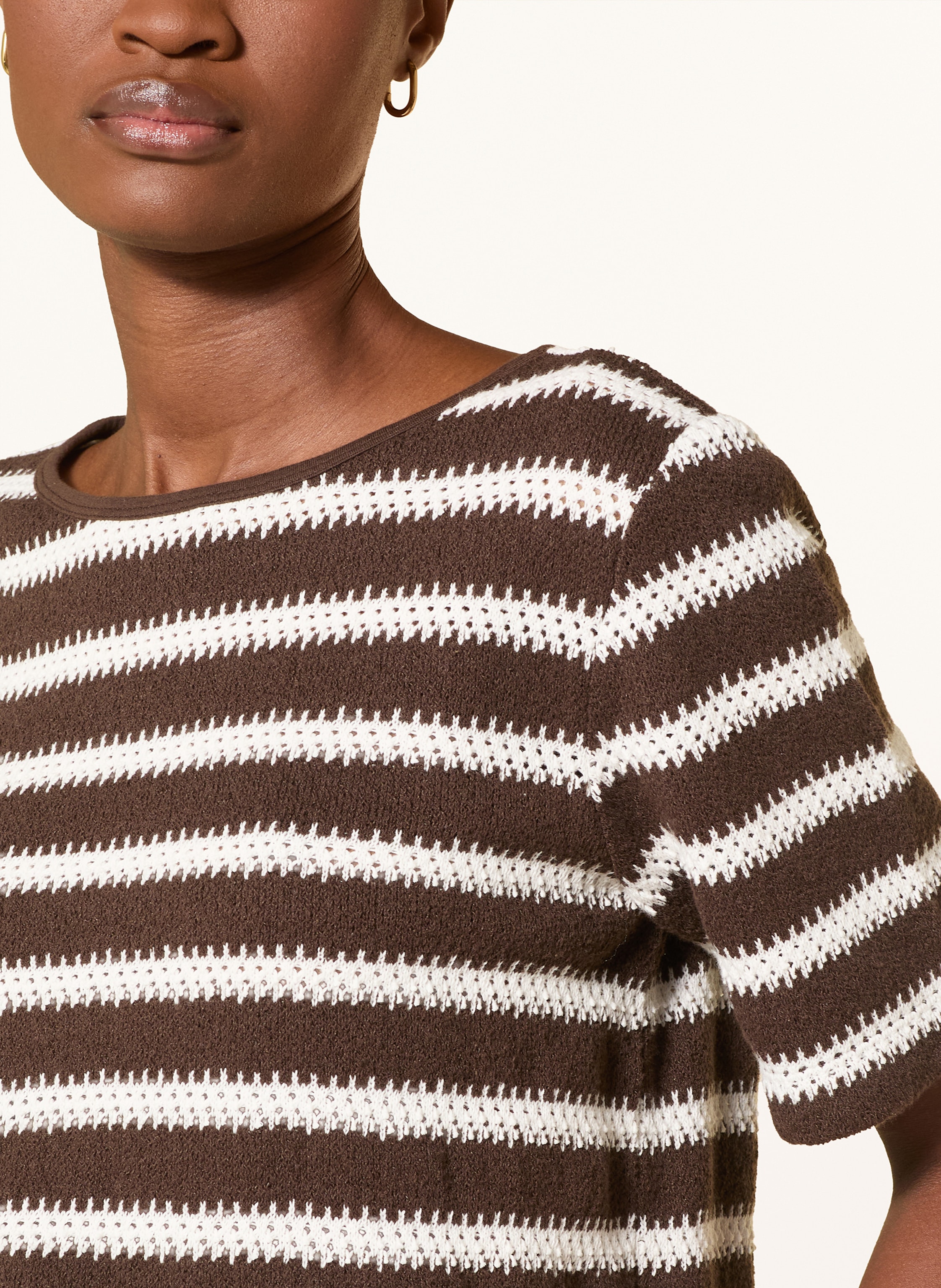 Thumbnail - Brax Strickshirt Cira beige