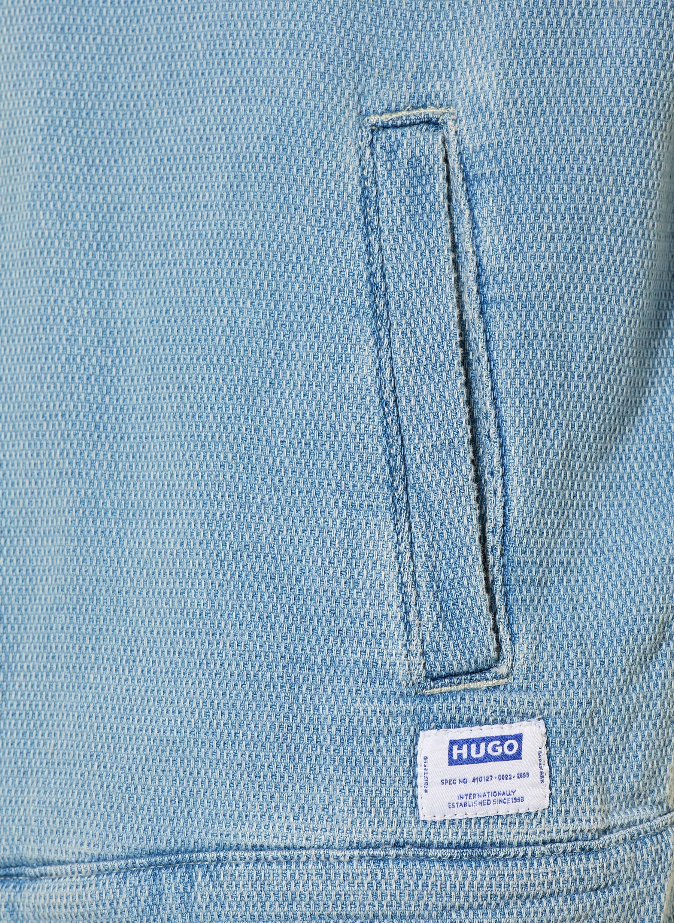 Thumbnail - Hugo Jeansjacke Elzo blau