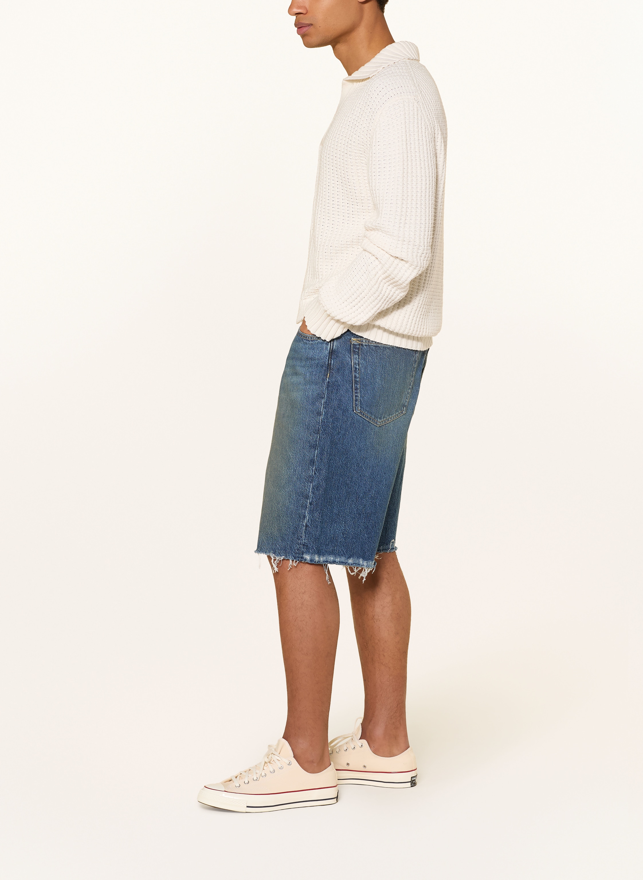 Thumbnail - Hugo Jeansshorts Mason Loose Baggy Fit blau