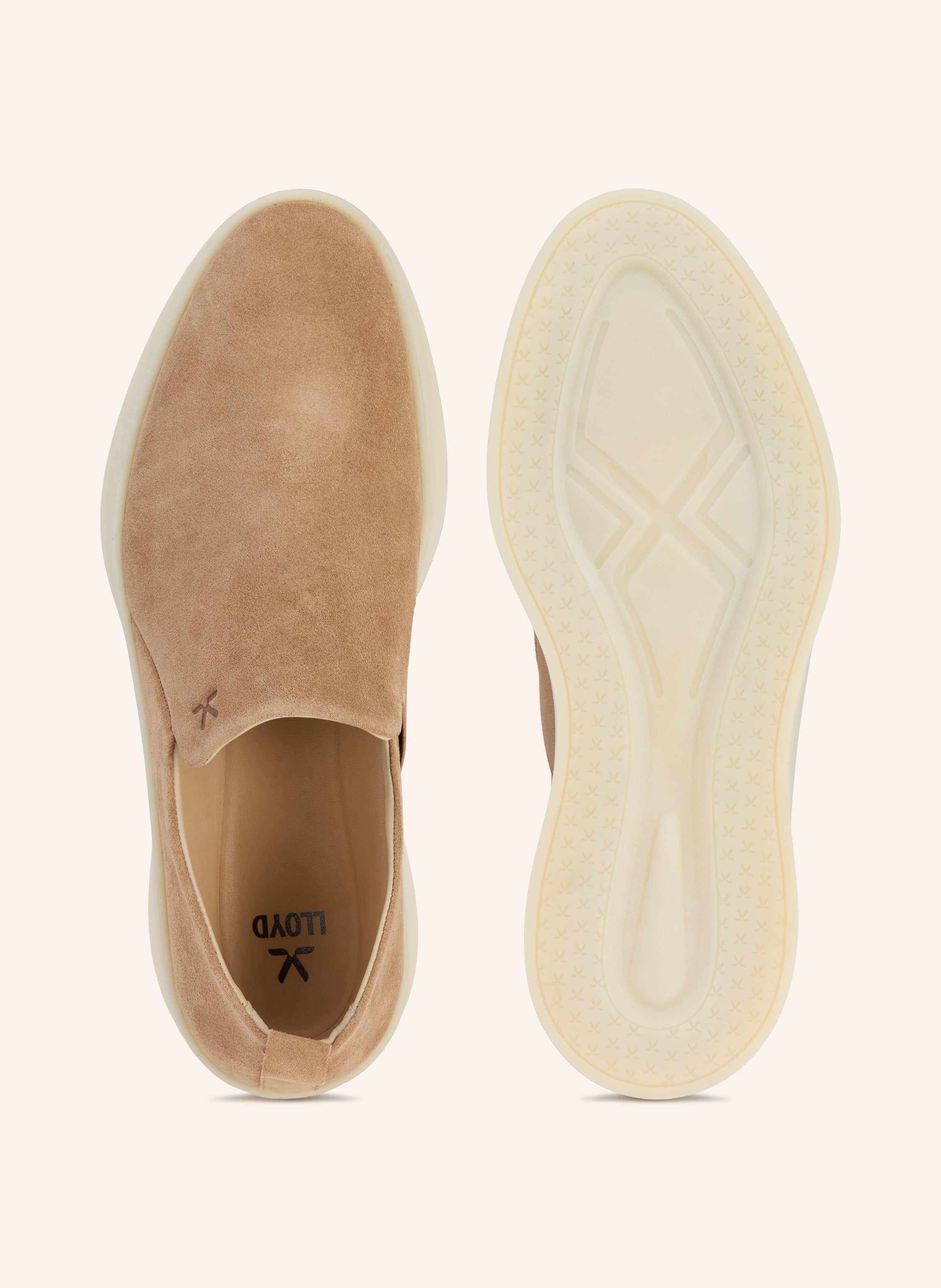 Thumbnail - Lloyd Slip-On-Sneaker Metro beige