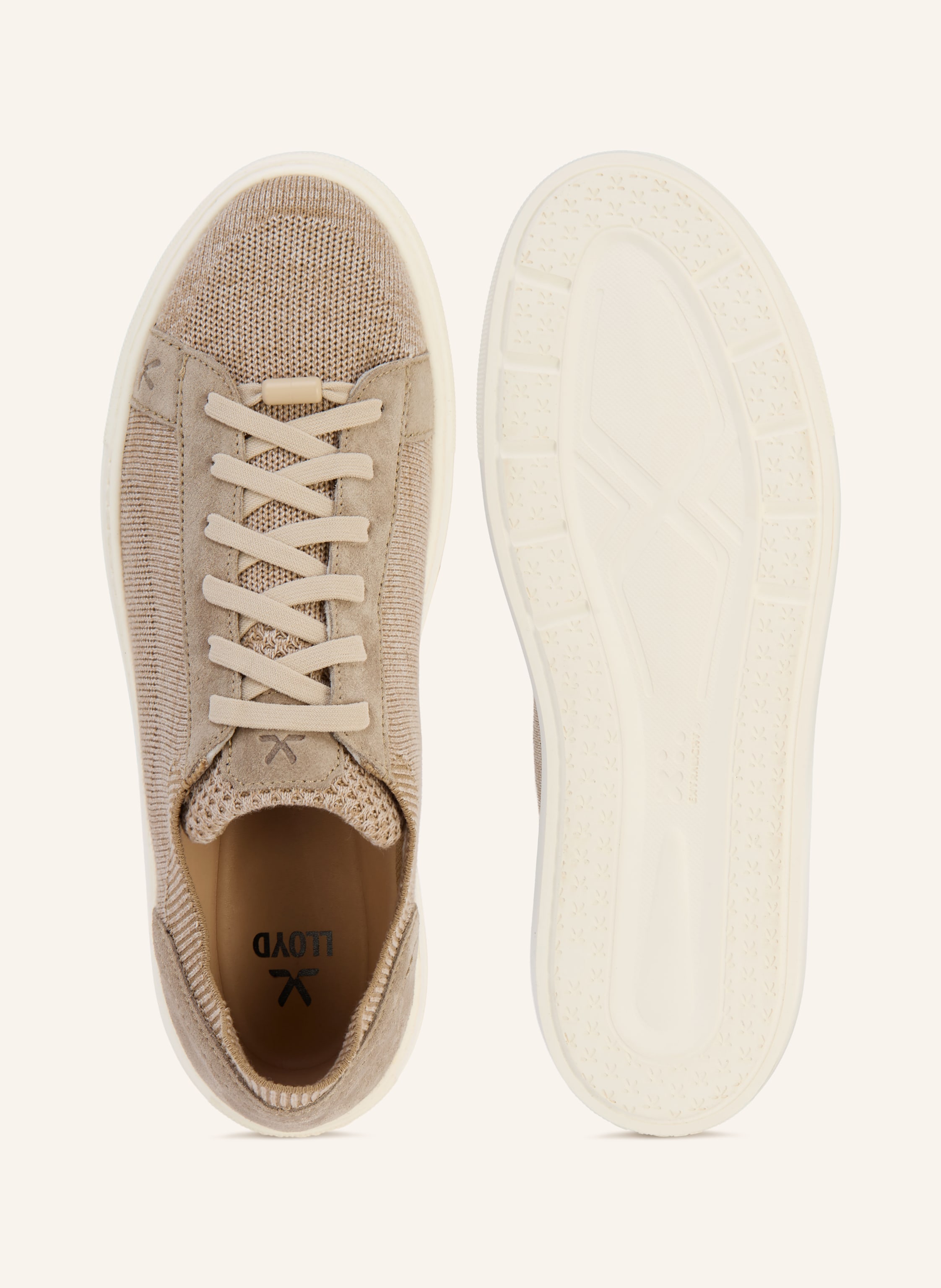 Thumbnail - Lloyd Slip-On-Sneaker Studio Flex beige