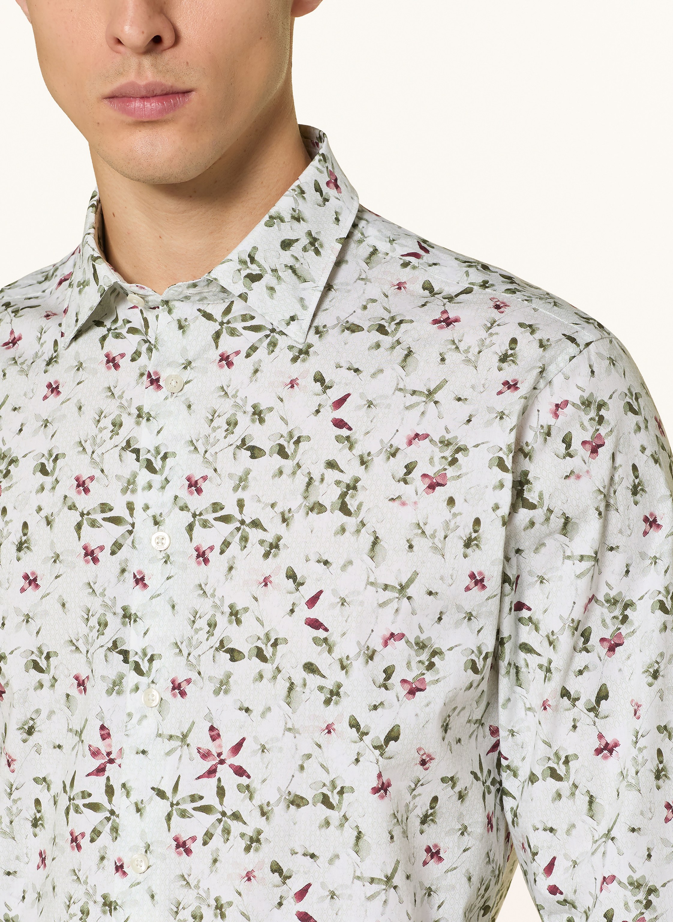 Thumbnail - Digel Hemd Dabato Modern Fit gruen