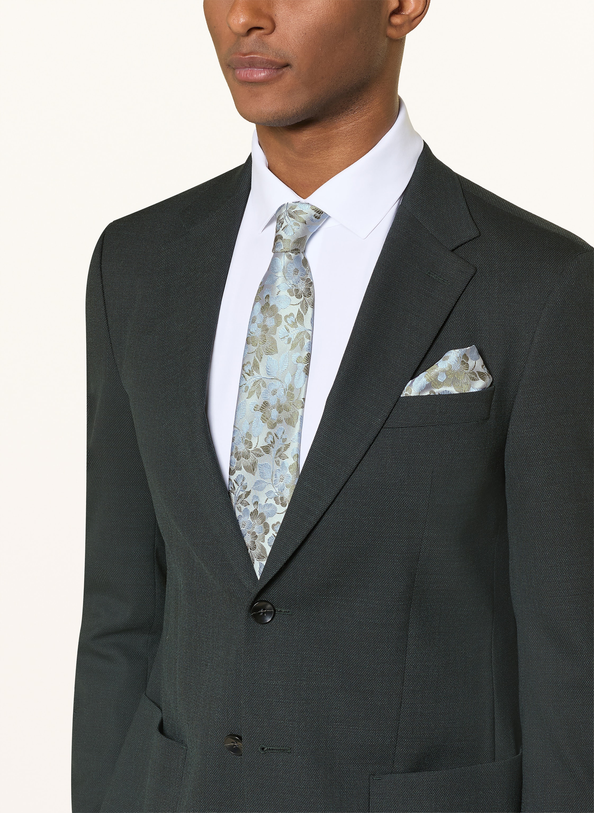 Thumbnail - Digel Set Danny: Krawatte Und Einstecktuch gruen