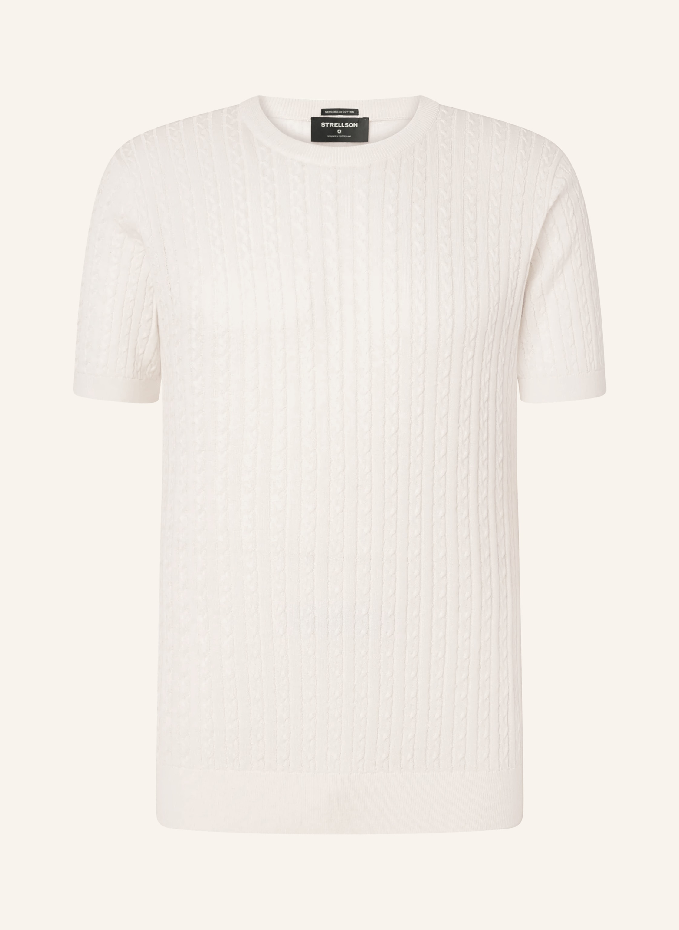 Strellson Strickshirt Adrian weiss