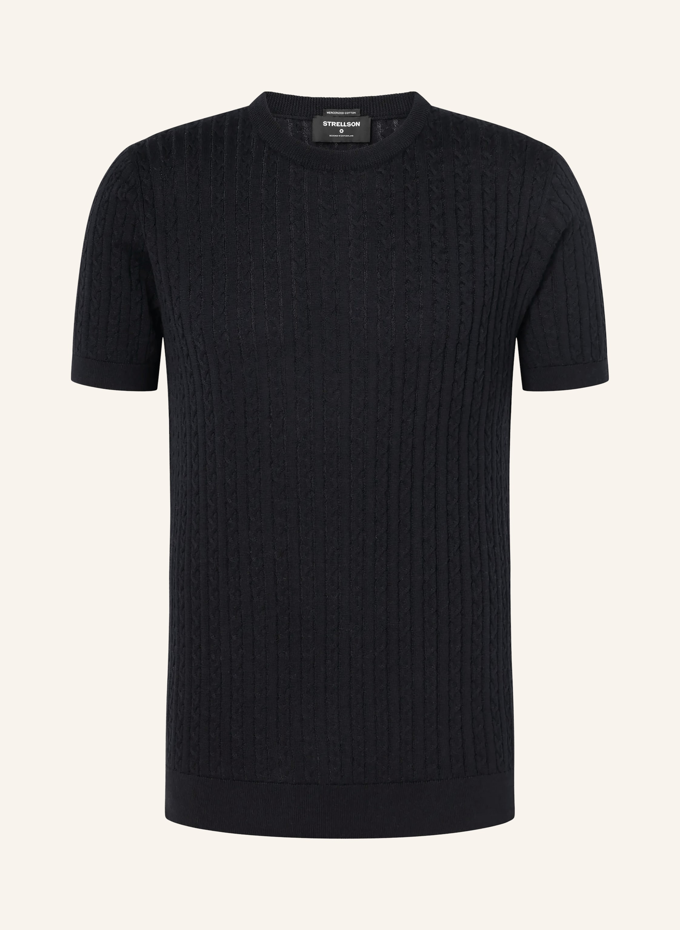 Strellson Strickshirt Adrian blau
