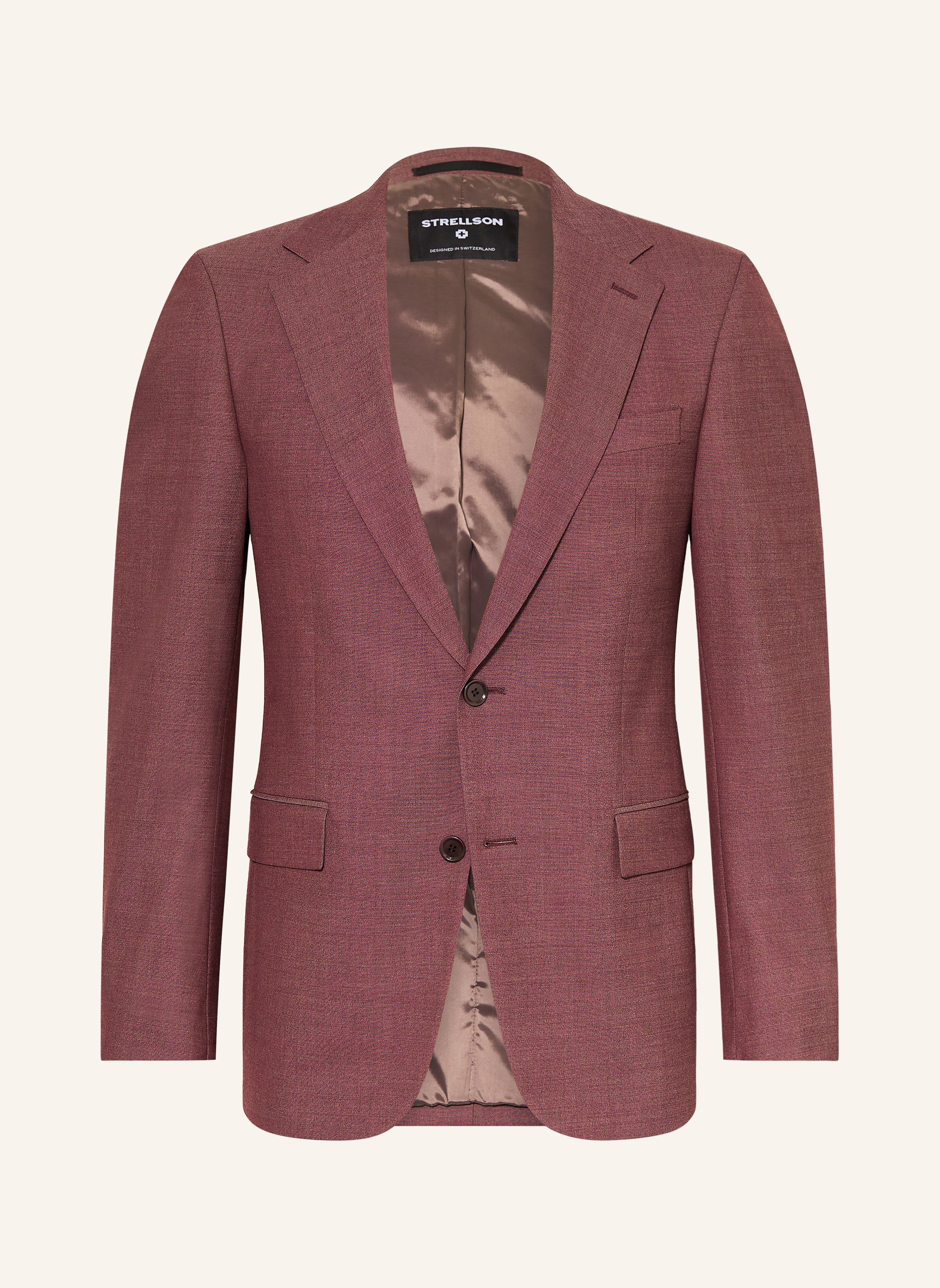 Strellson Anzugsakko Alzer Slim Fit rot