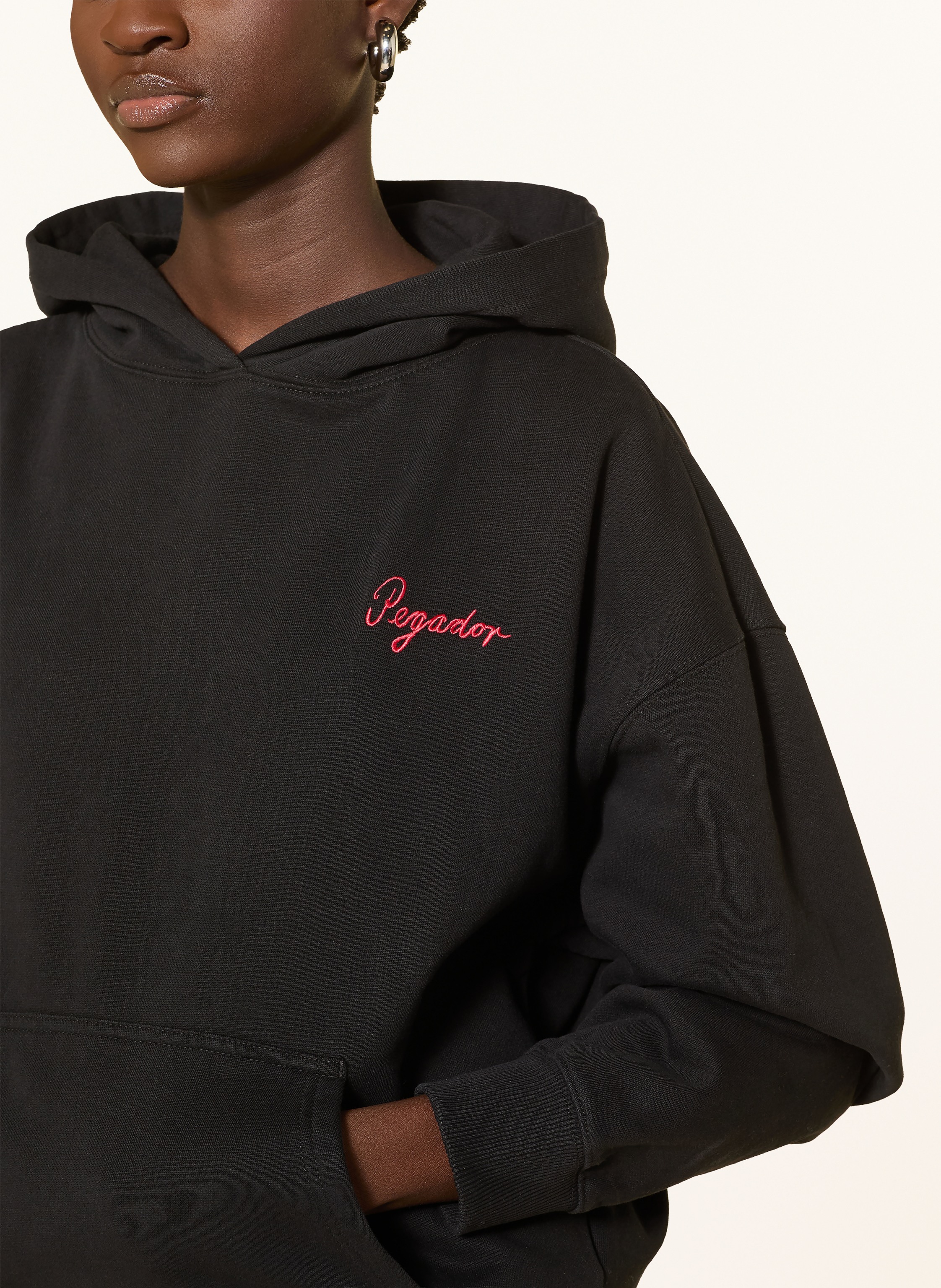 Thumbnail - Pegador Oversized-Hoodie Piana schwarz