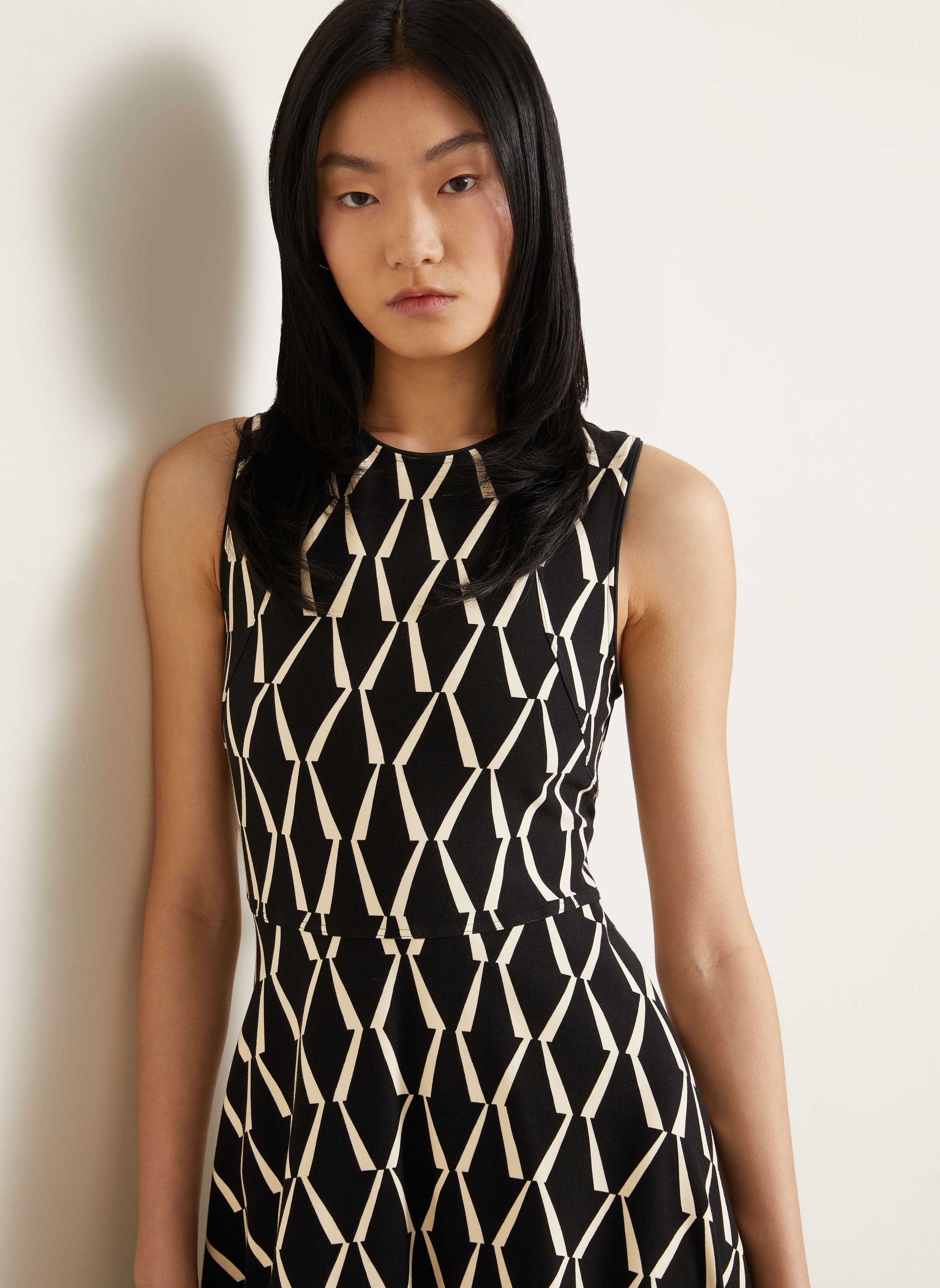 Thumbnail - Max Mara Jerseykleid Lampara schwarz