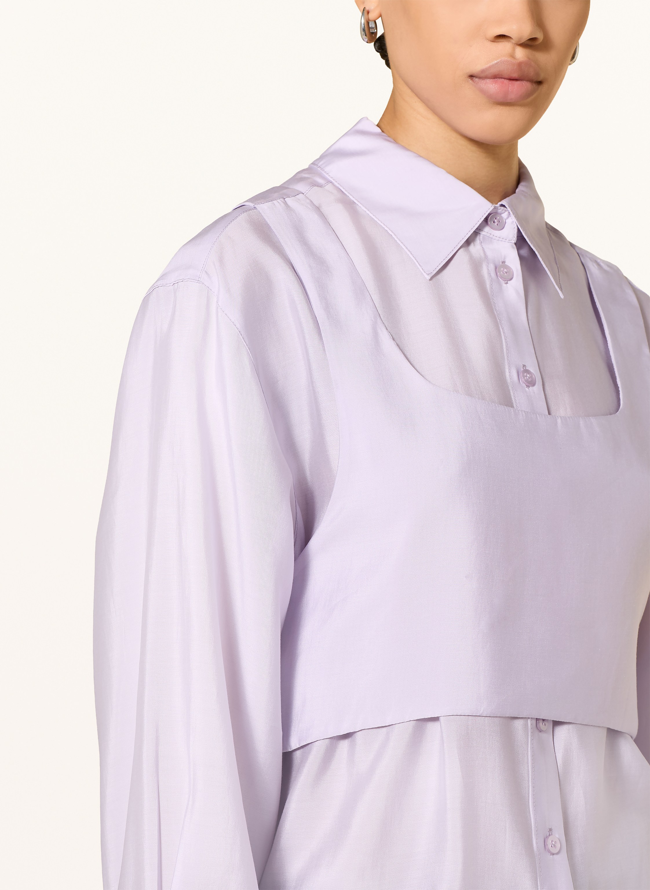 Thumbnail - Leger Studio Hemdbluse Samira lila