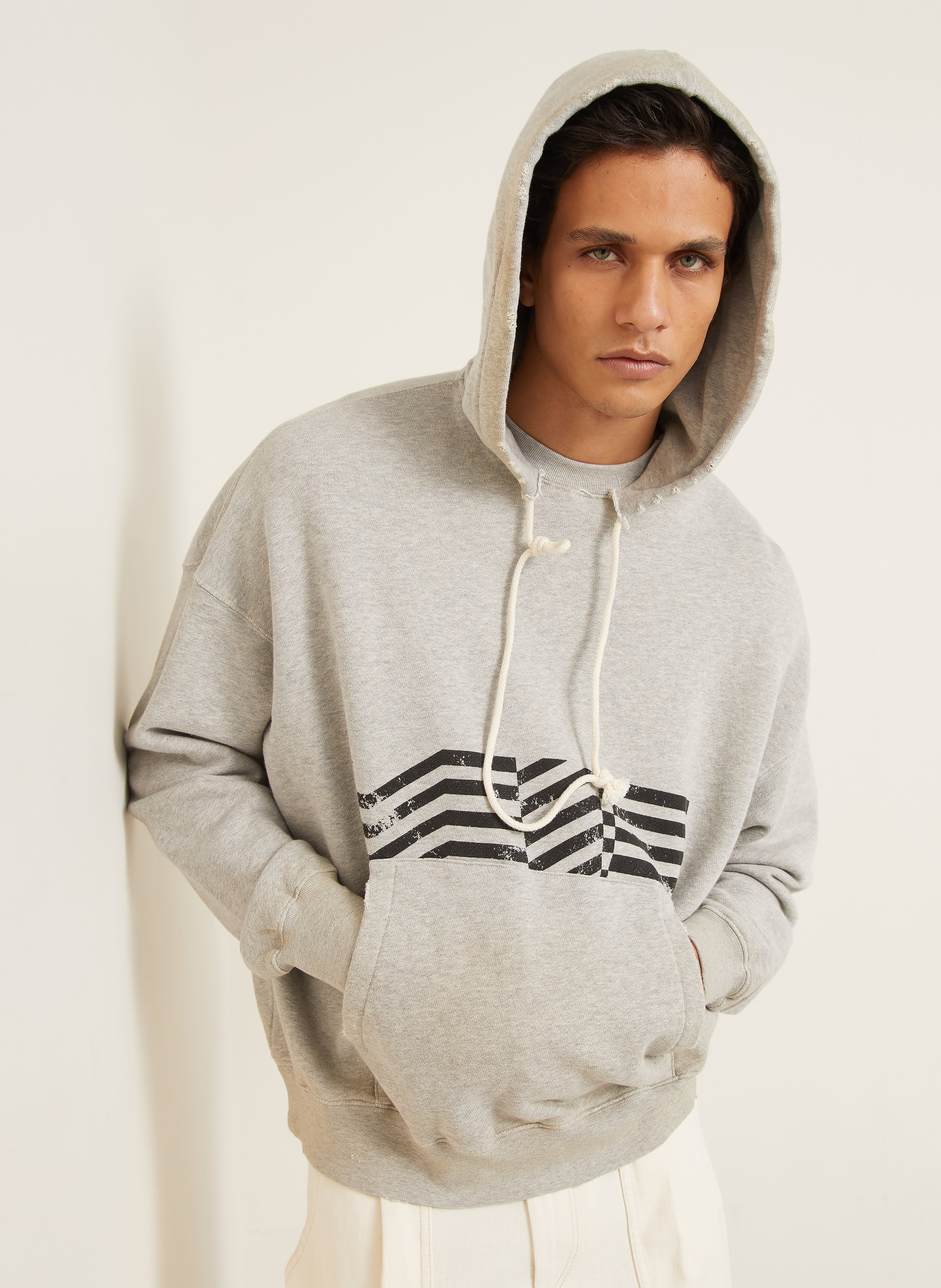 Thumbnail - Golden Goose Hoodie Journey grau