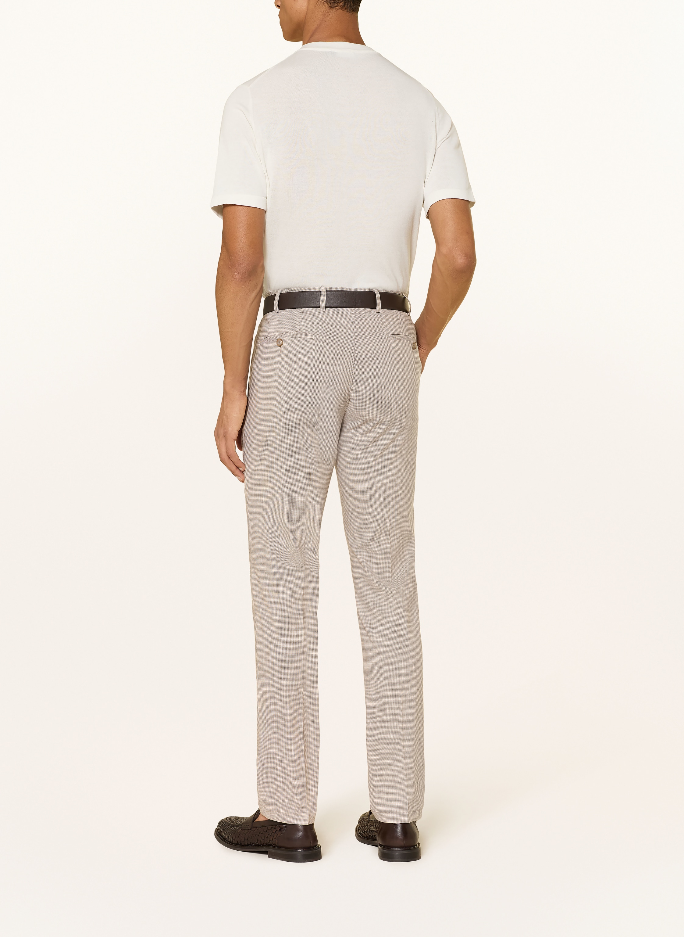 Thumbnail - Digel Anzughose Sergio Modern Fit braun