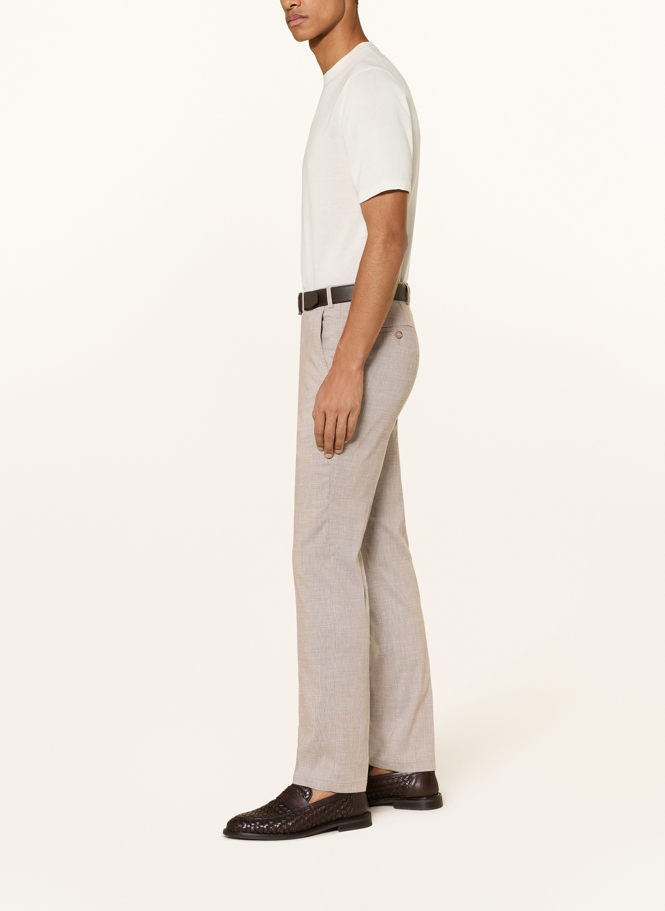 Thumbnail - Digel Anzughose Sergio Modern Fit braun