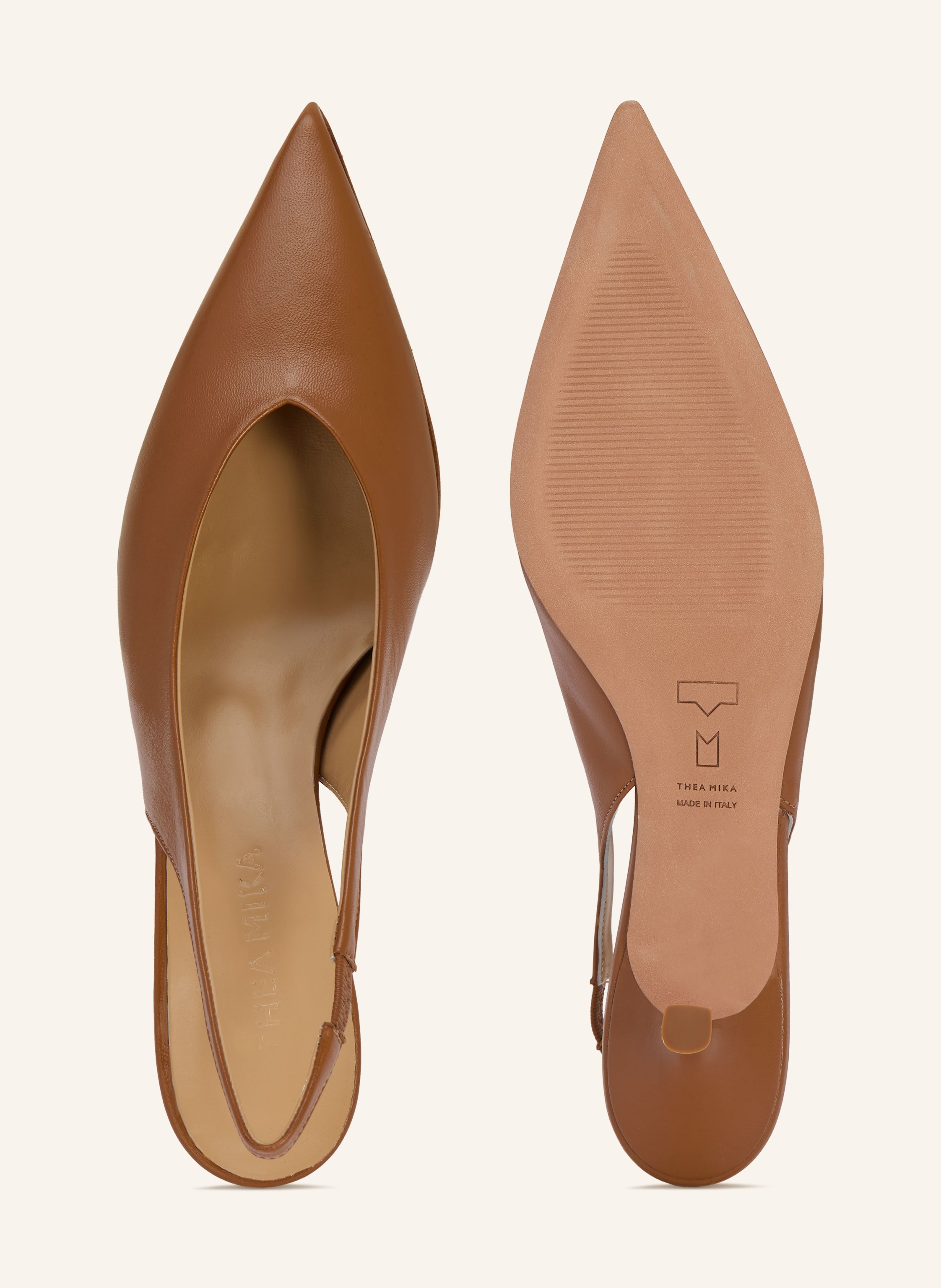 Thumbnail - Thea Mika Slingpumps Vladaxx braun