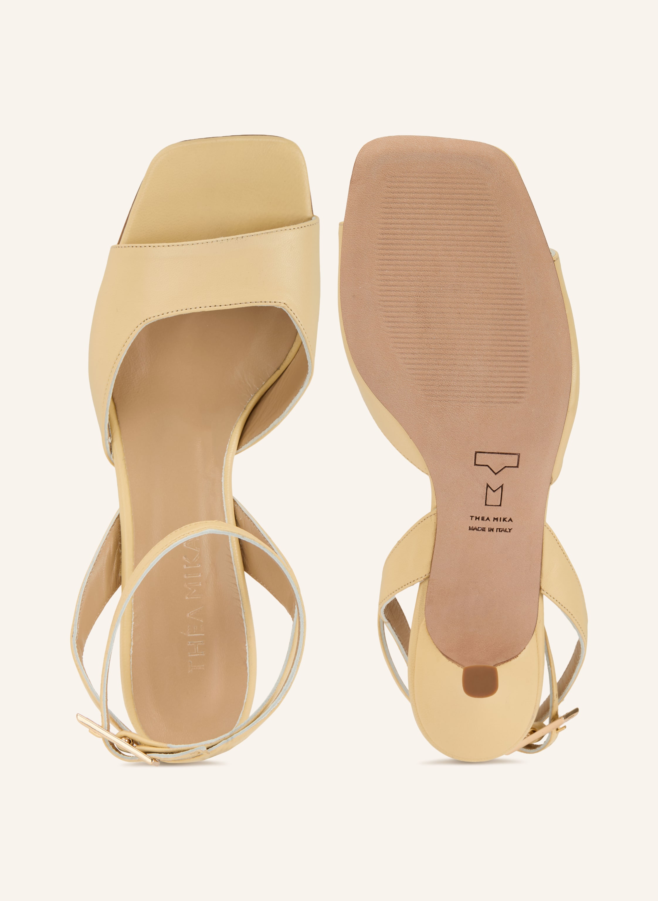 Thumbnail - Thea Mika Sandaletten Galaxxx gelb