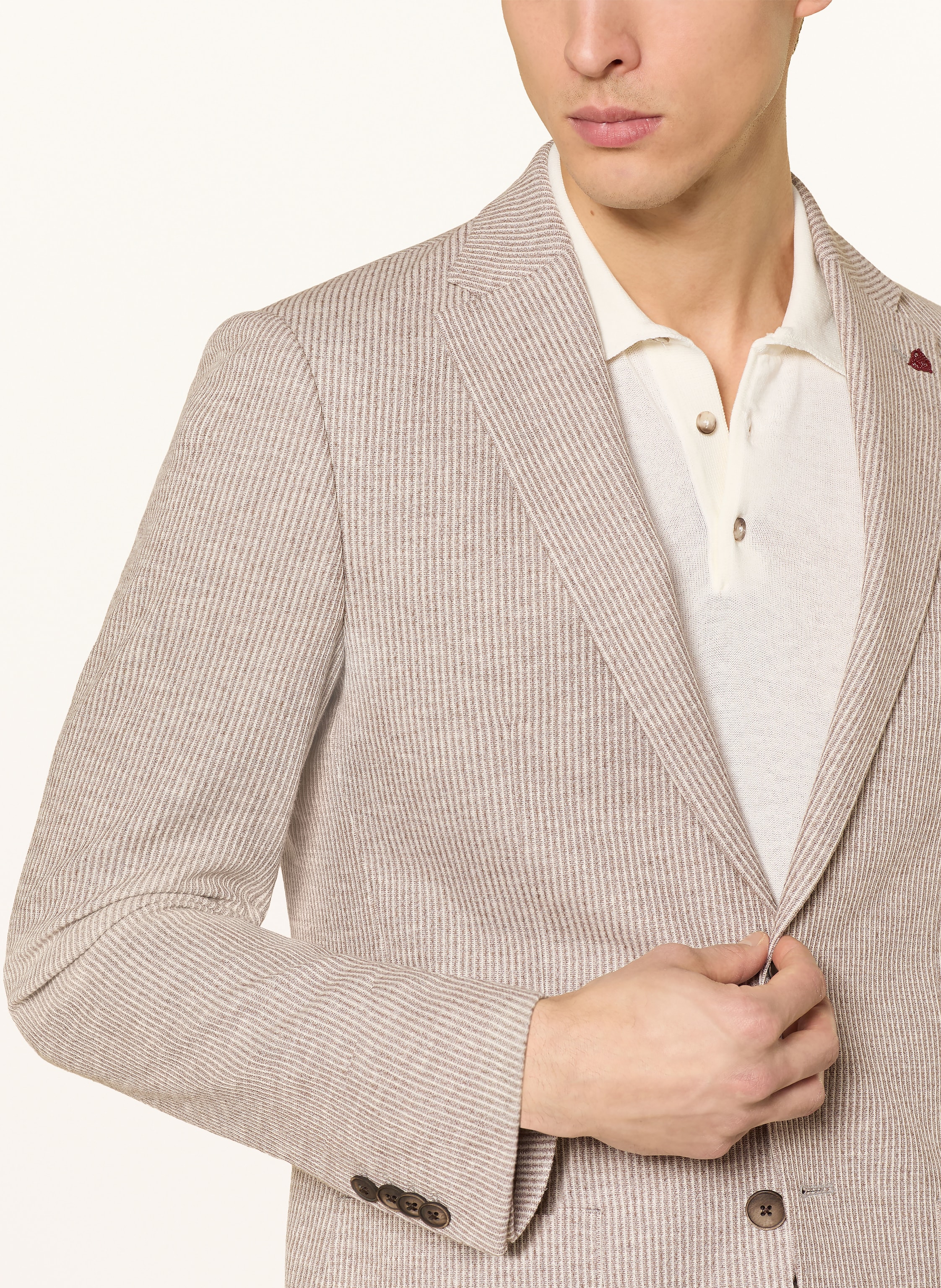 Thumbnail - Roy Robson Sakko Slim Fit beige