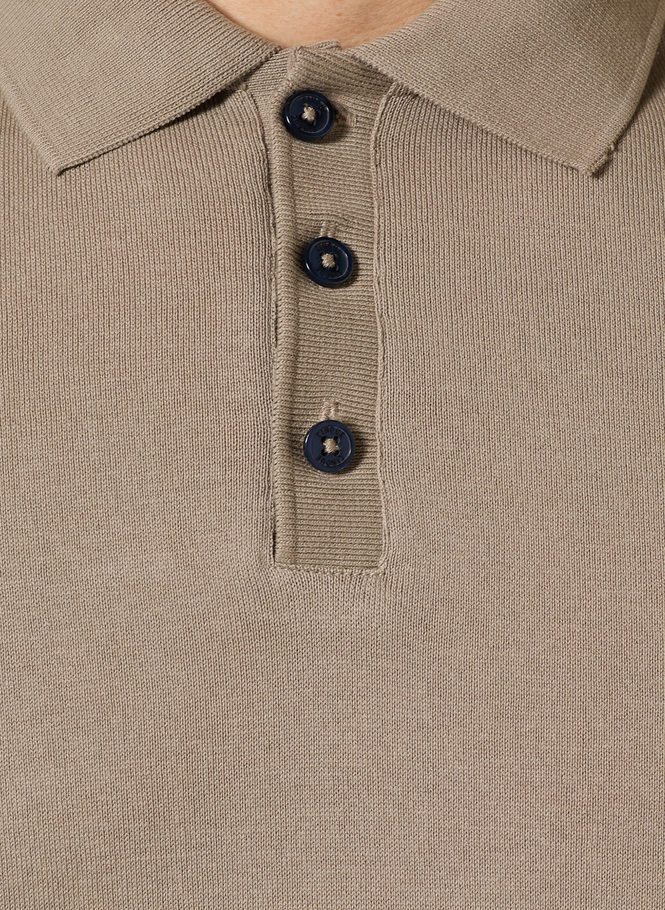 Thumbnail - Cinque Jersey-Poloshirt Cibold beige