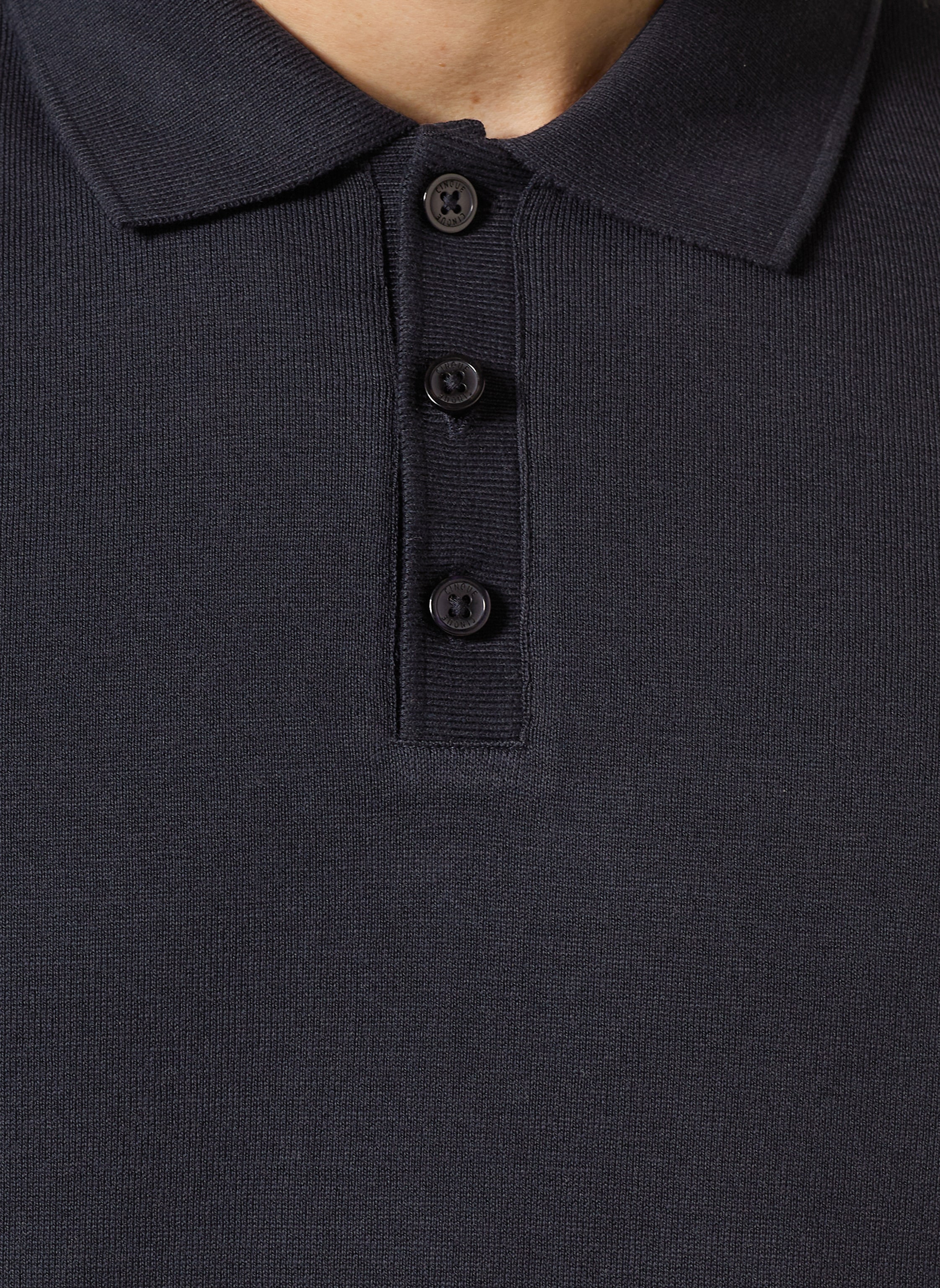 Thumbnail - Cinque Jersey-Poloshirt Cibold blau