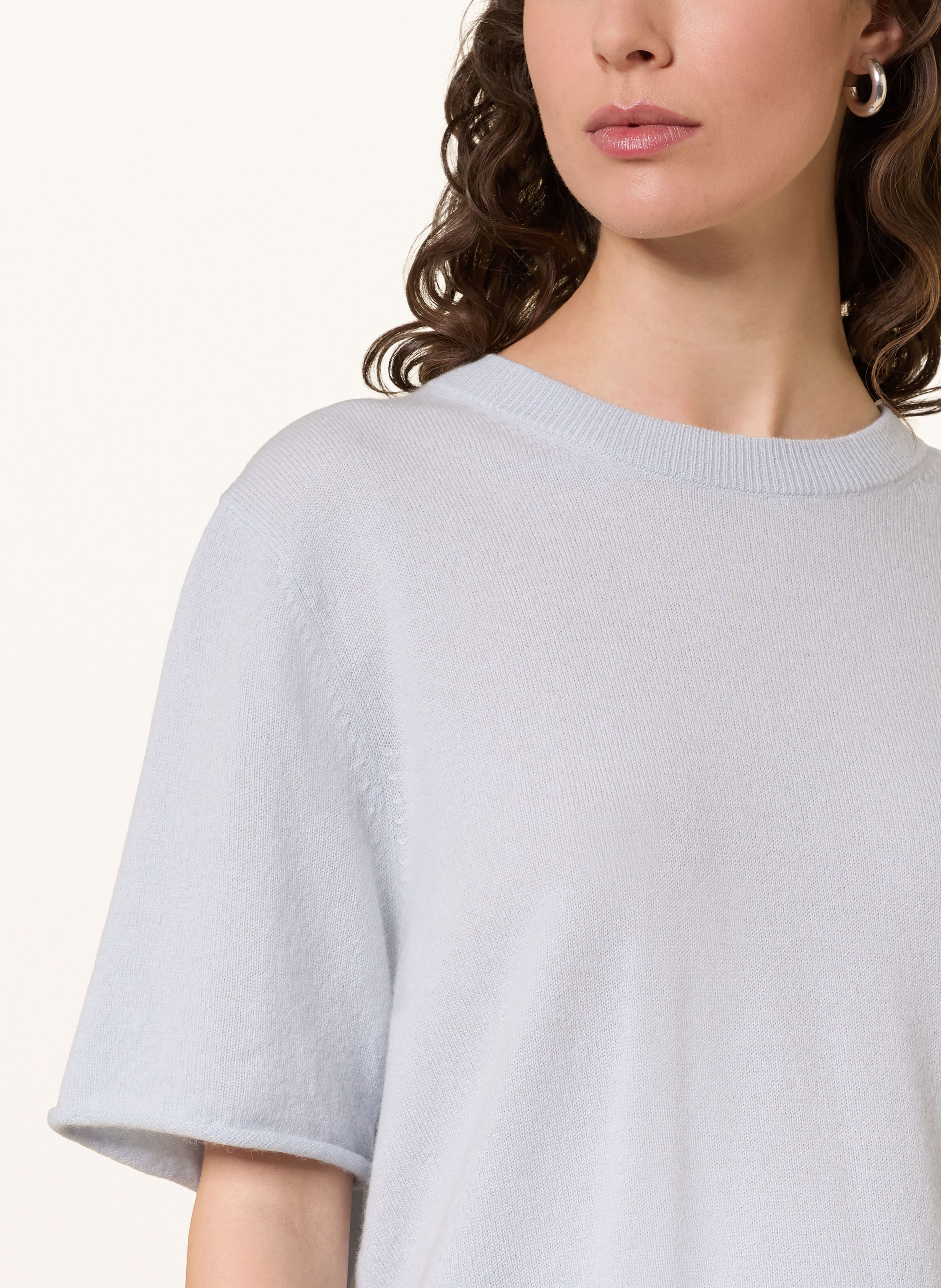 Thumbnail - Kujten Strickshirt Aus Cashmere blau