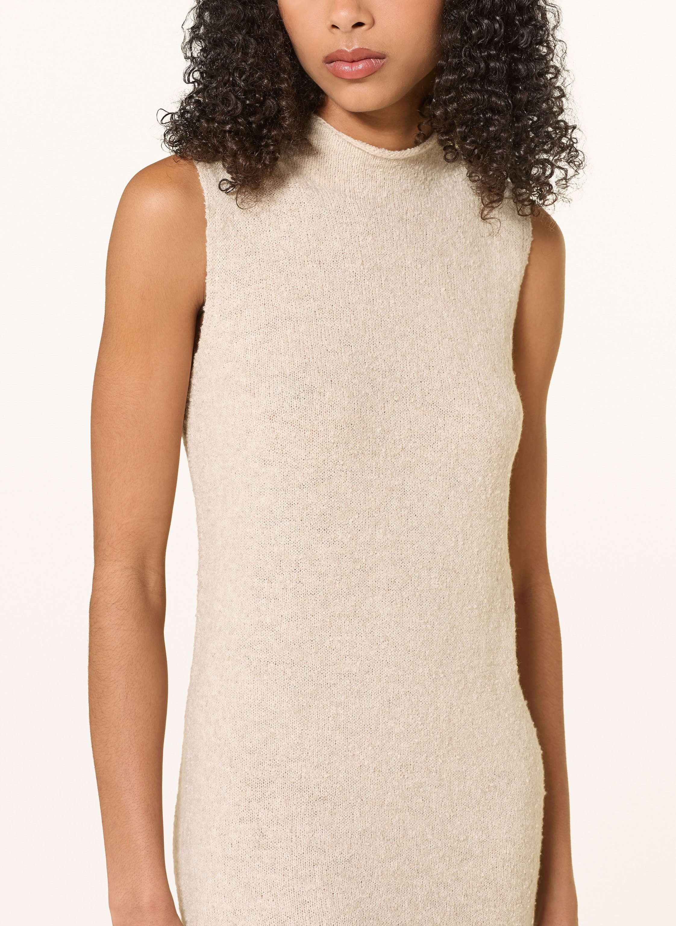 Thumbnail - Kujten Strickkleid Galicia Aus Cashmere weiss