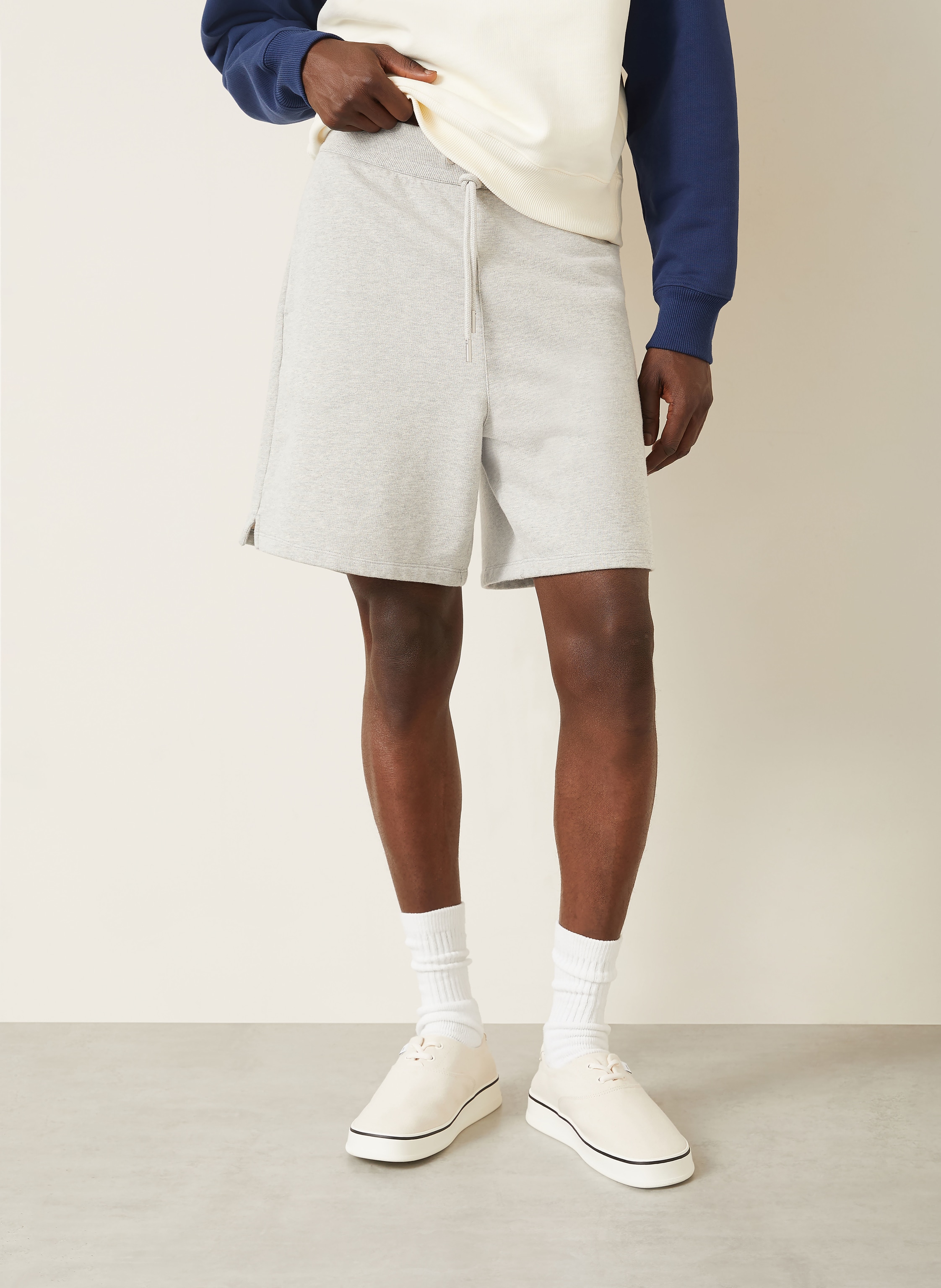 Thumbnail - Ami Paris Sweatshorts grau