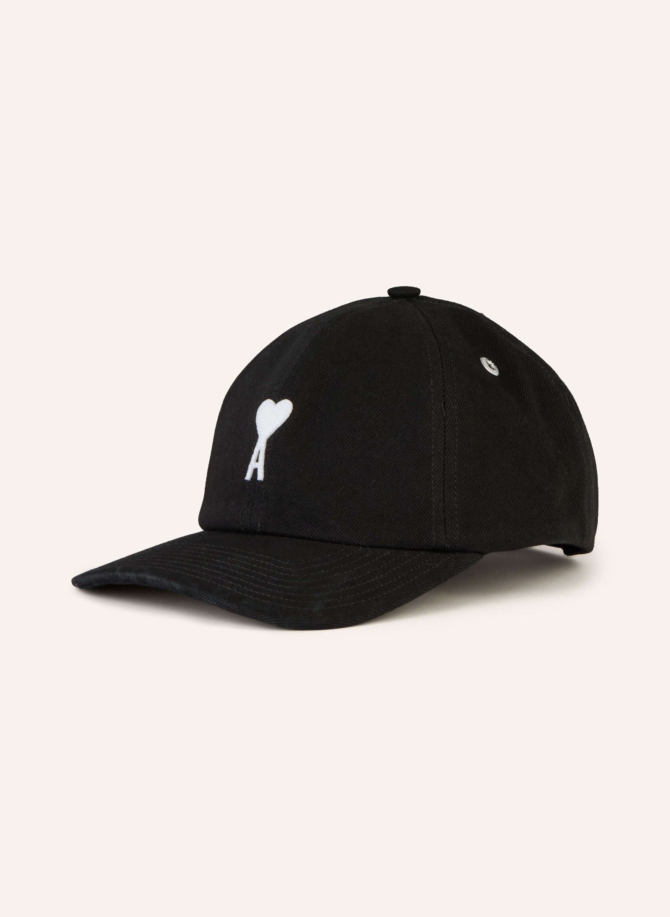 AMI Paris Ami Paris Cap Ami De Coeur schwarz in SCHWARZ / WEISS