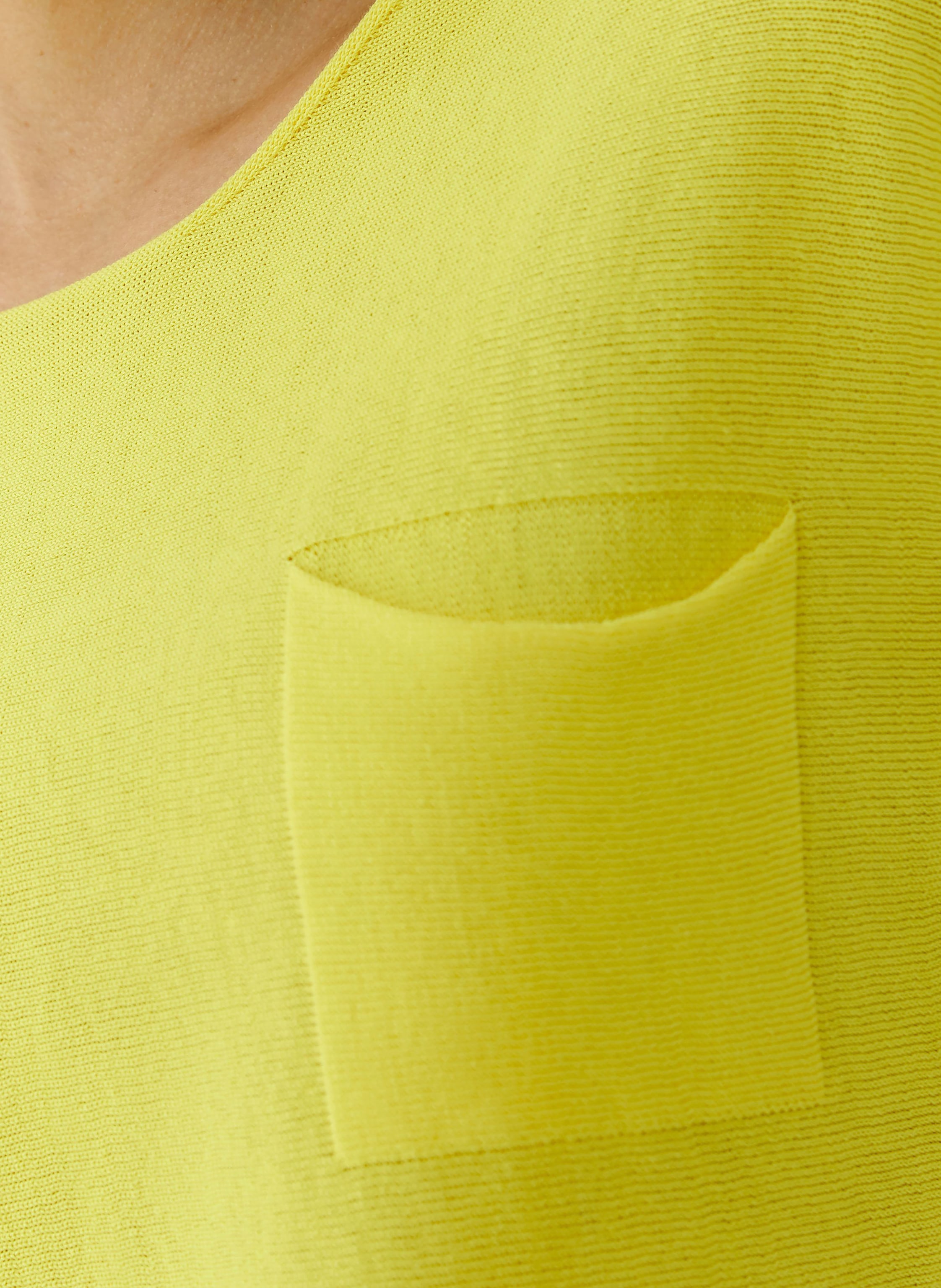 Thumbnail - Oui Strickshirt gelb