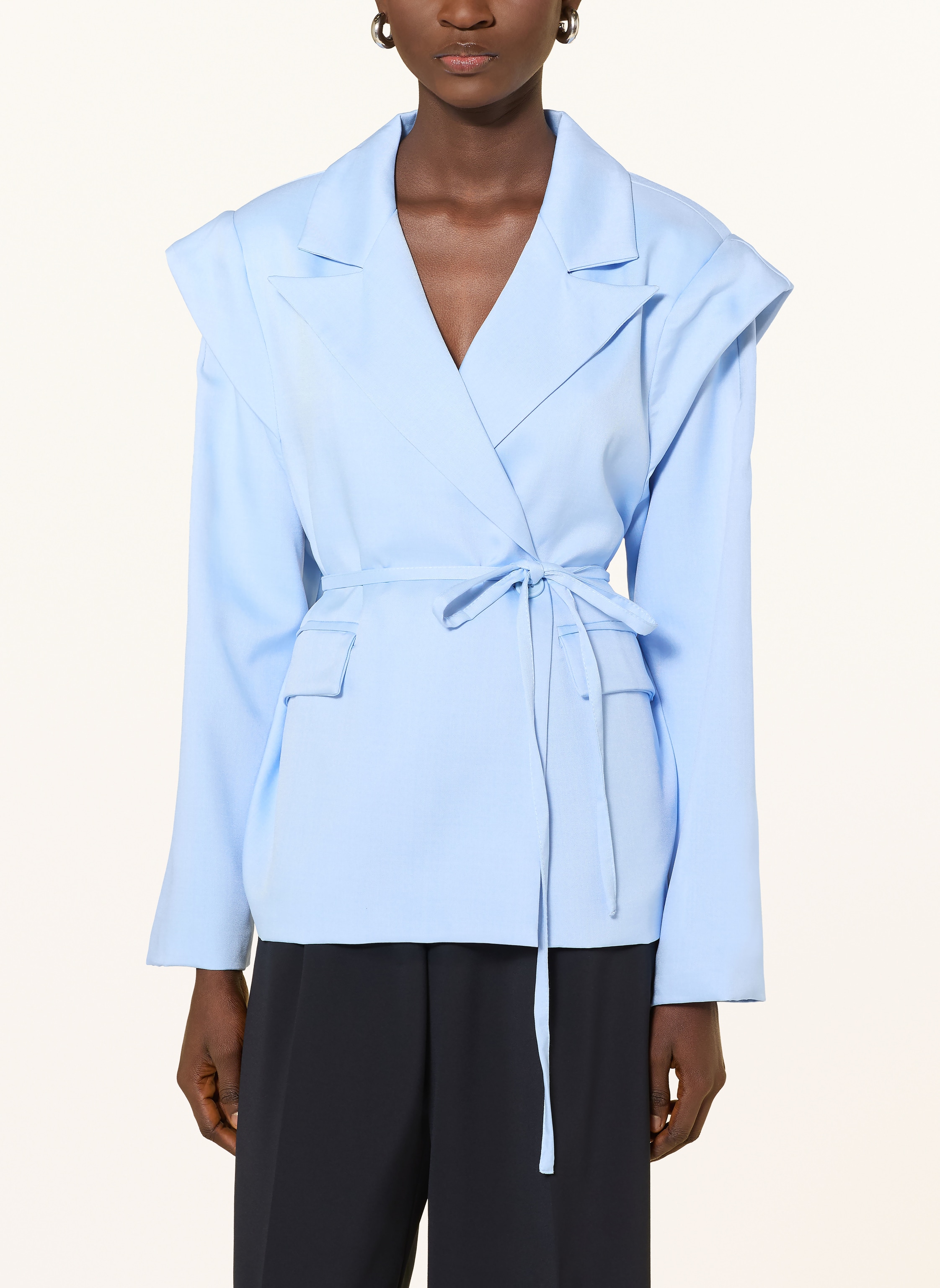 Thumbnail - Another Cotton Lab Blazer blau