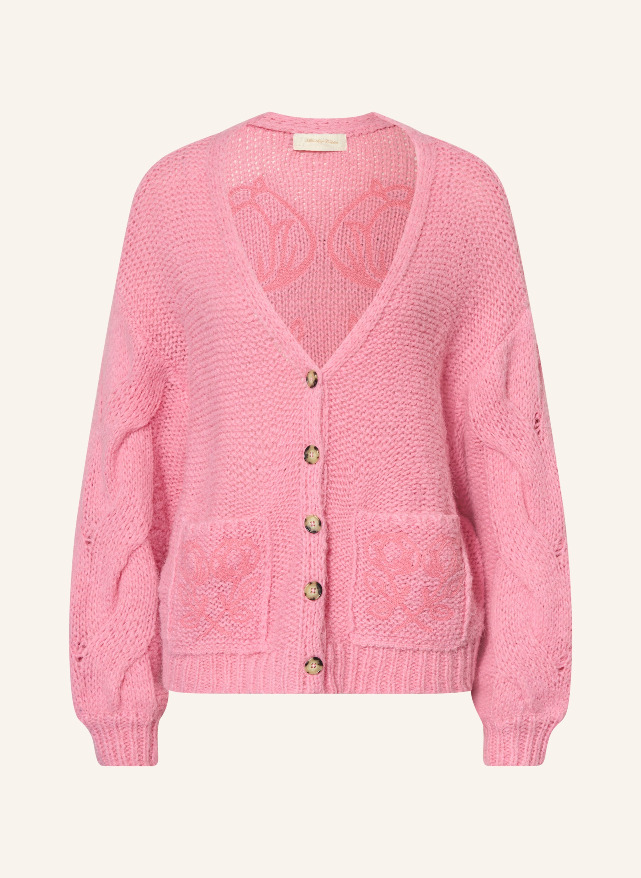 Another Cotton Lab Strickjacke pink