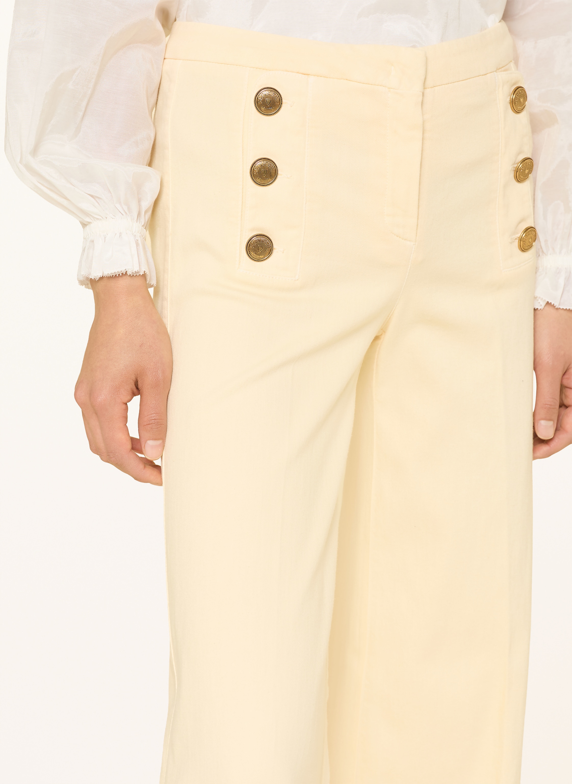 Thumbnail - Seductive Flared Jeans Bridget gelb