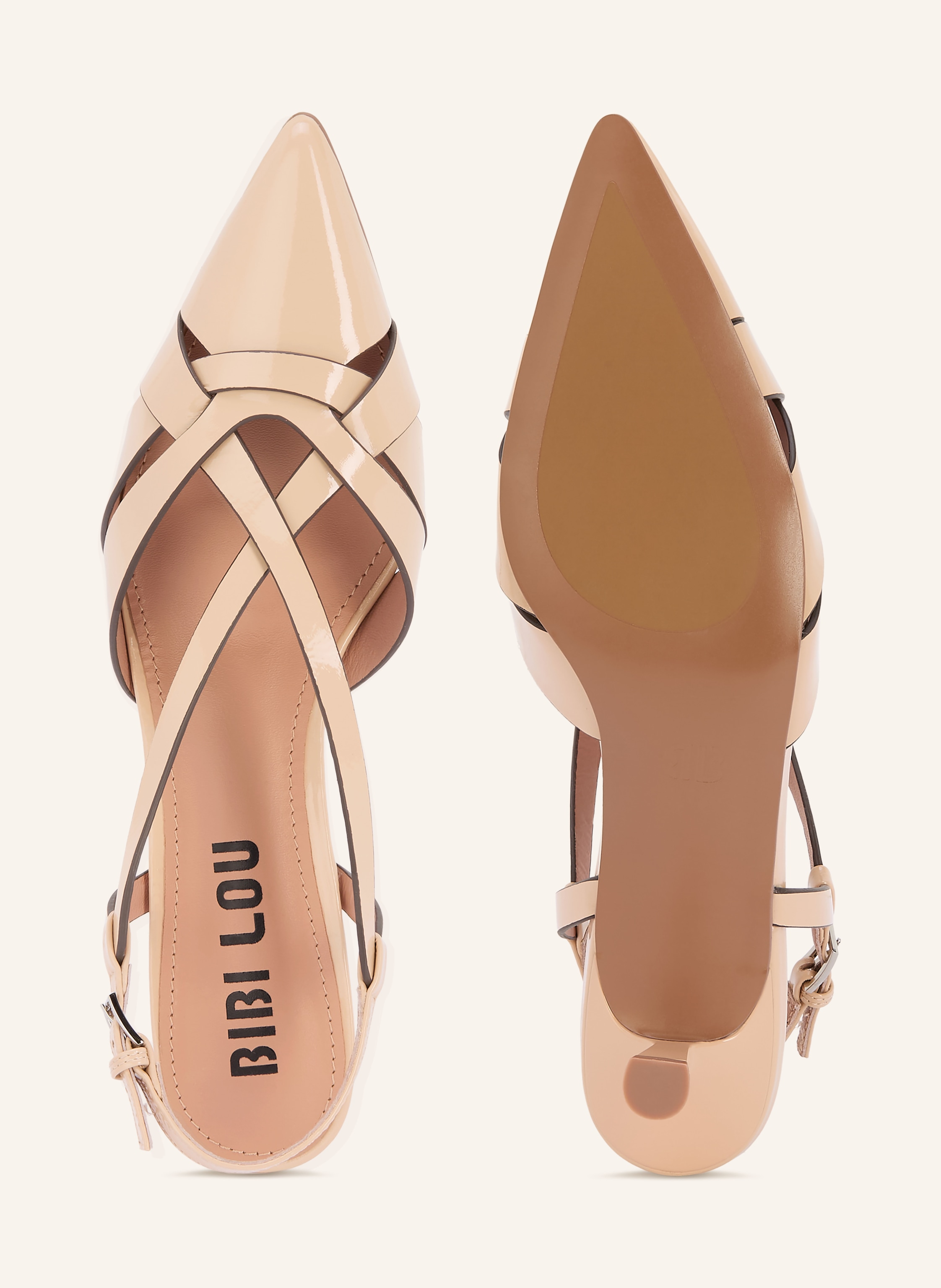 Thumbnail - Bibi Lou Slingpumps Nolia beige