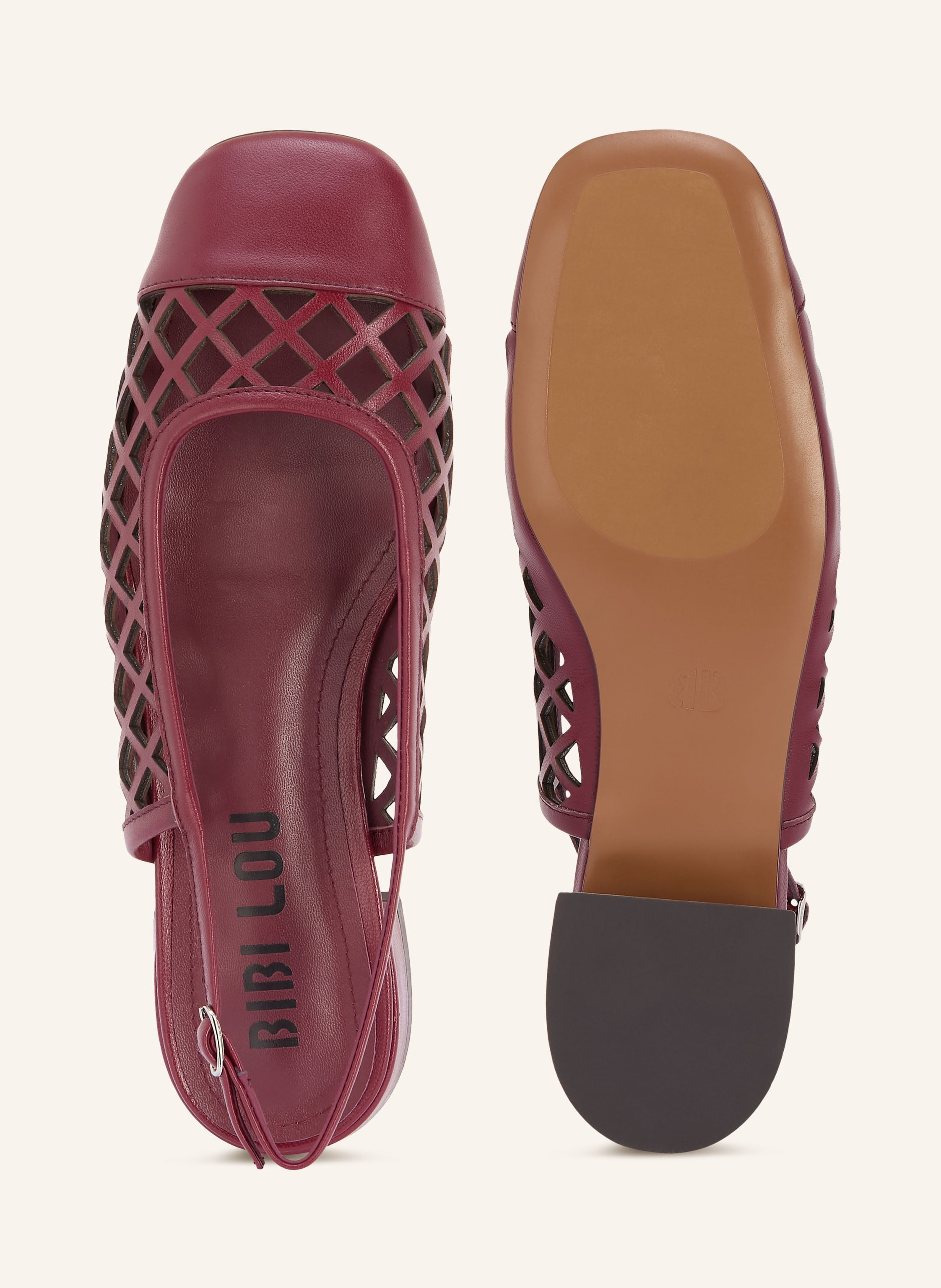 Thumbnail - Bibi Lou Slingpumps Moura rot