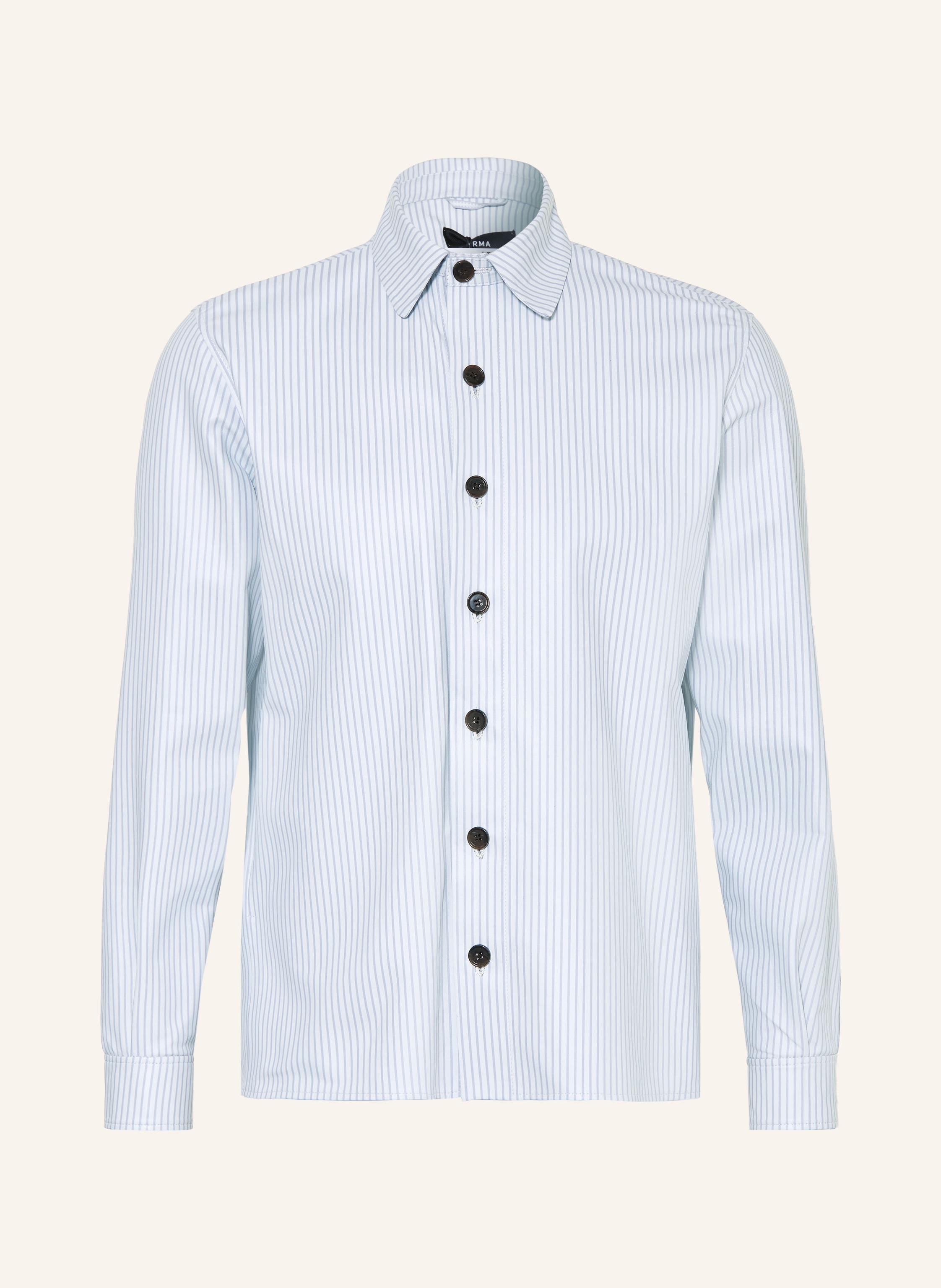Arma Leder-Overjacket Lush blau