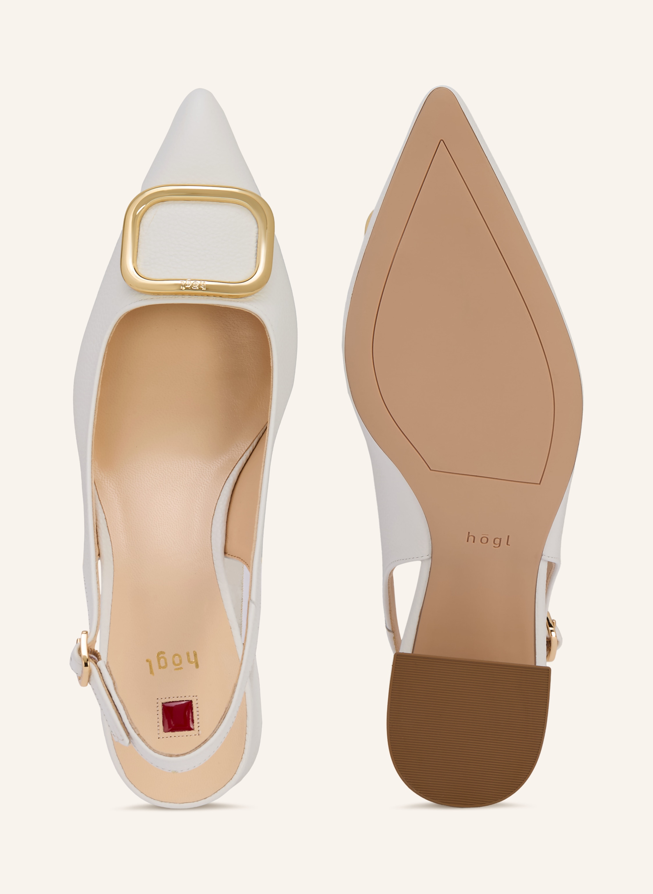 Thumbnail - Högl Slingpumps weiss