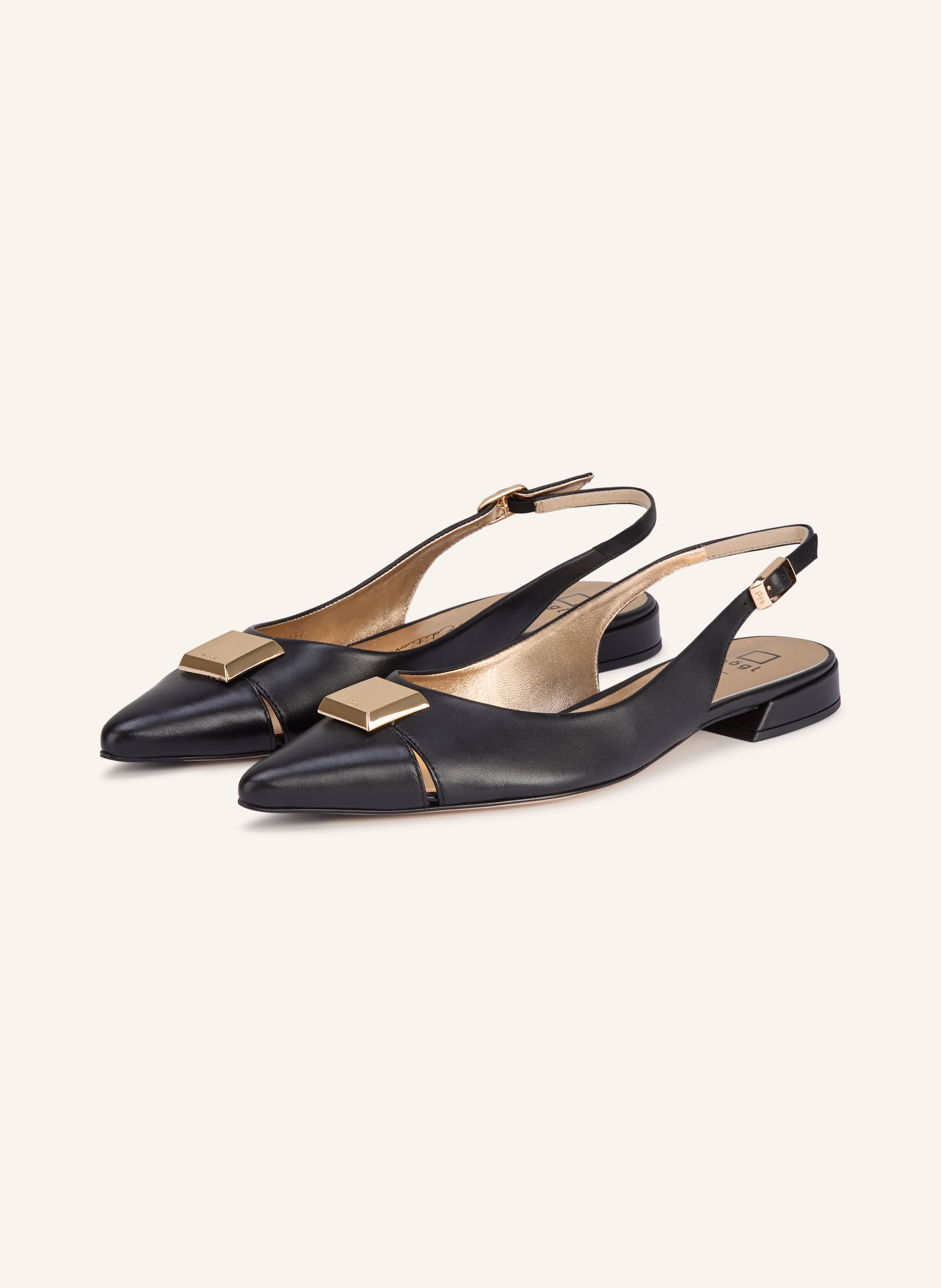 Högl Slingballerinas schwarz