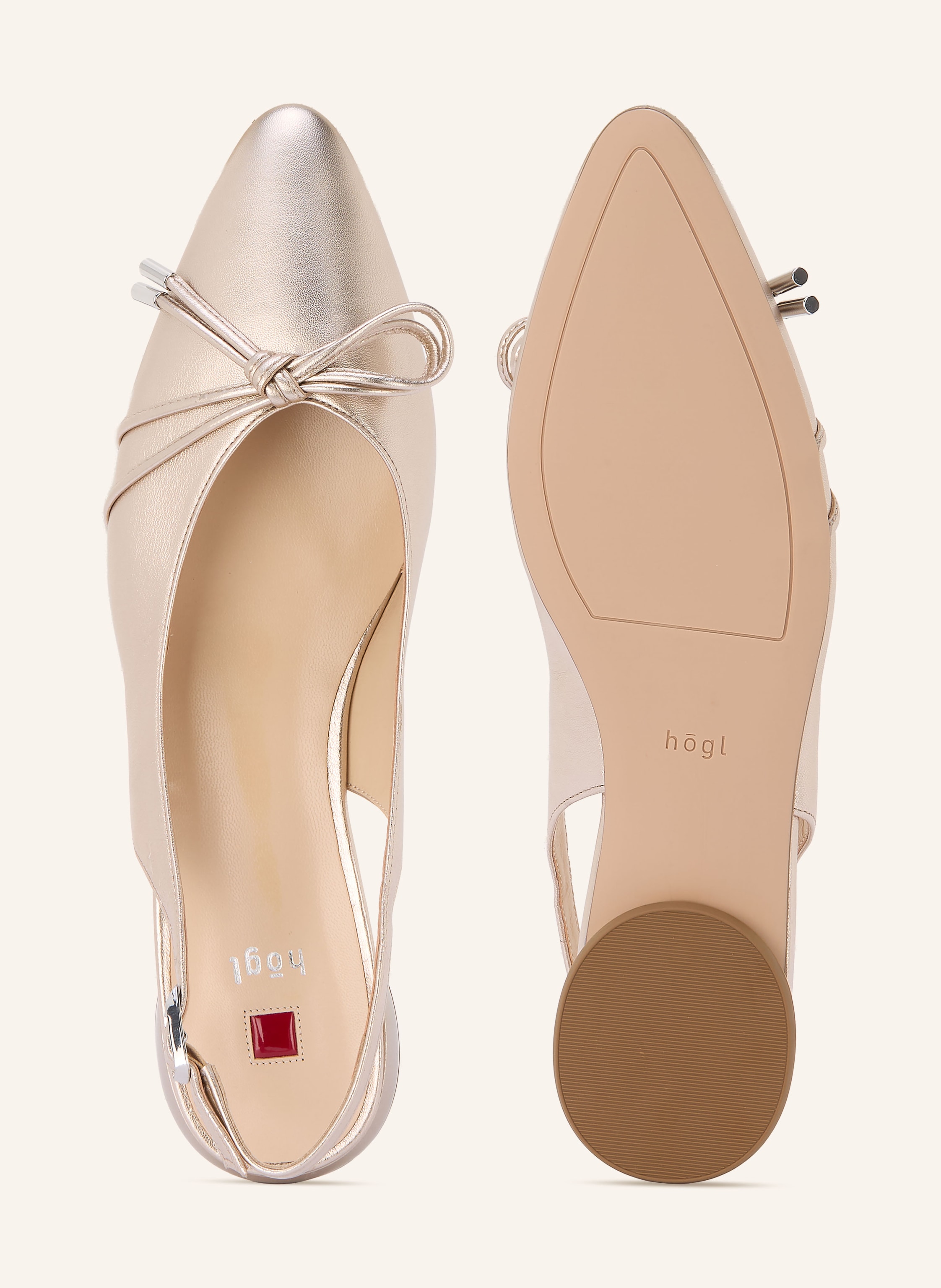 Thumbnail - Högl Slingballerinas rosegold