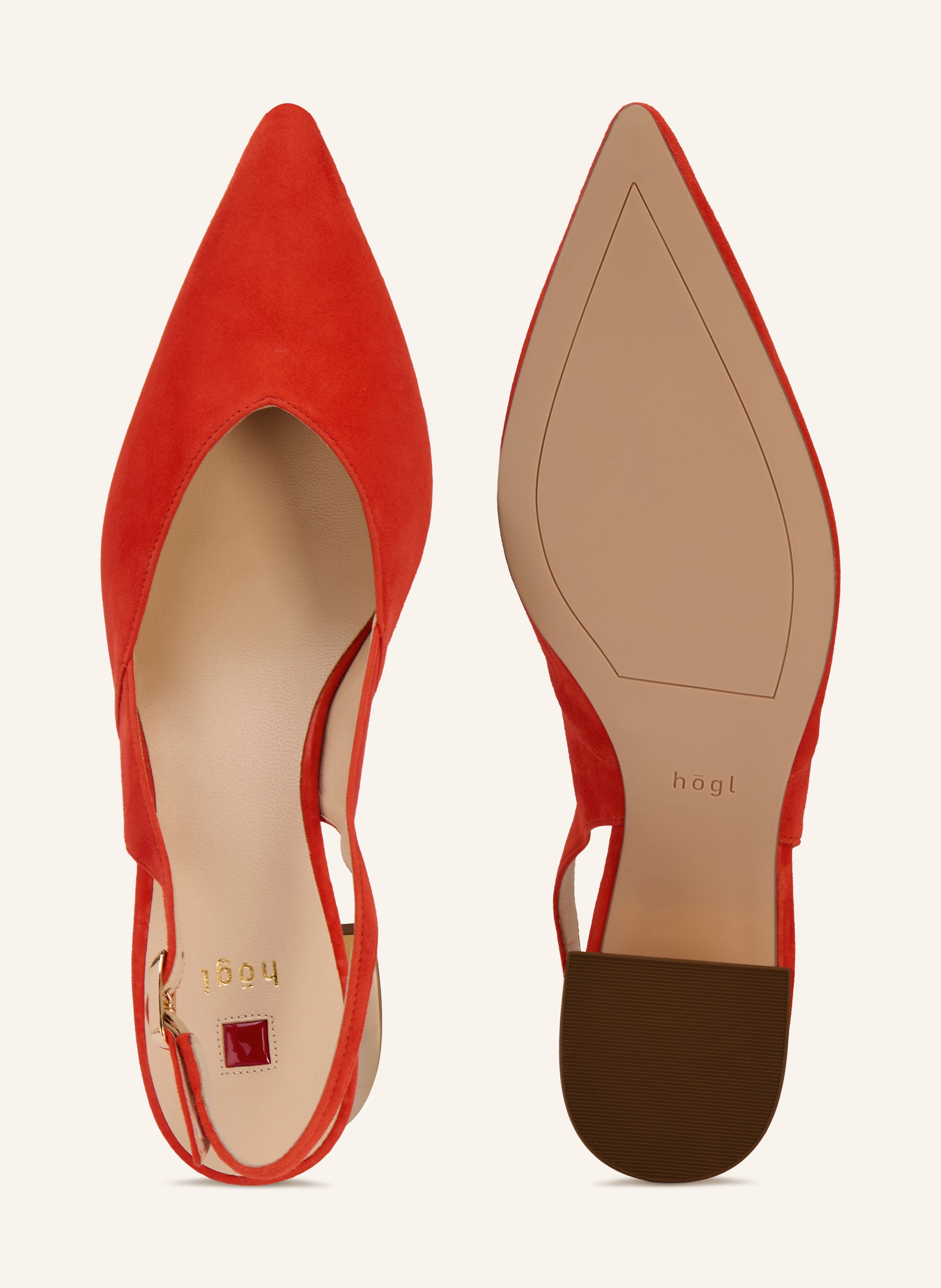 Thumbnail - Högl Slingpumps orange