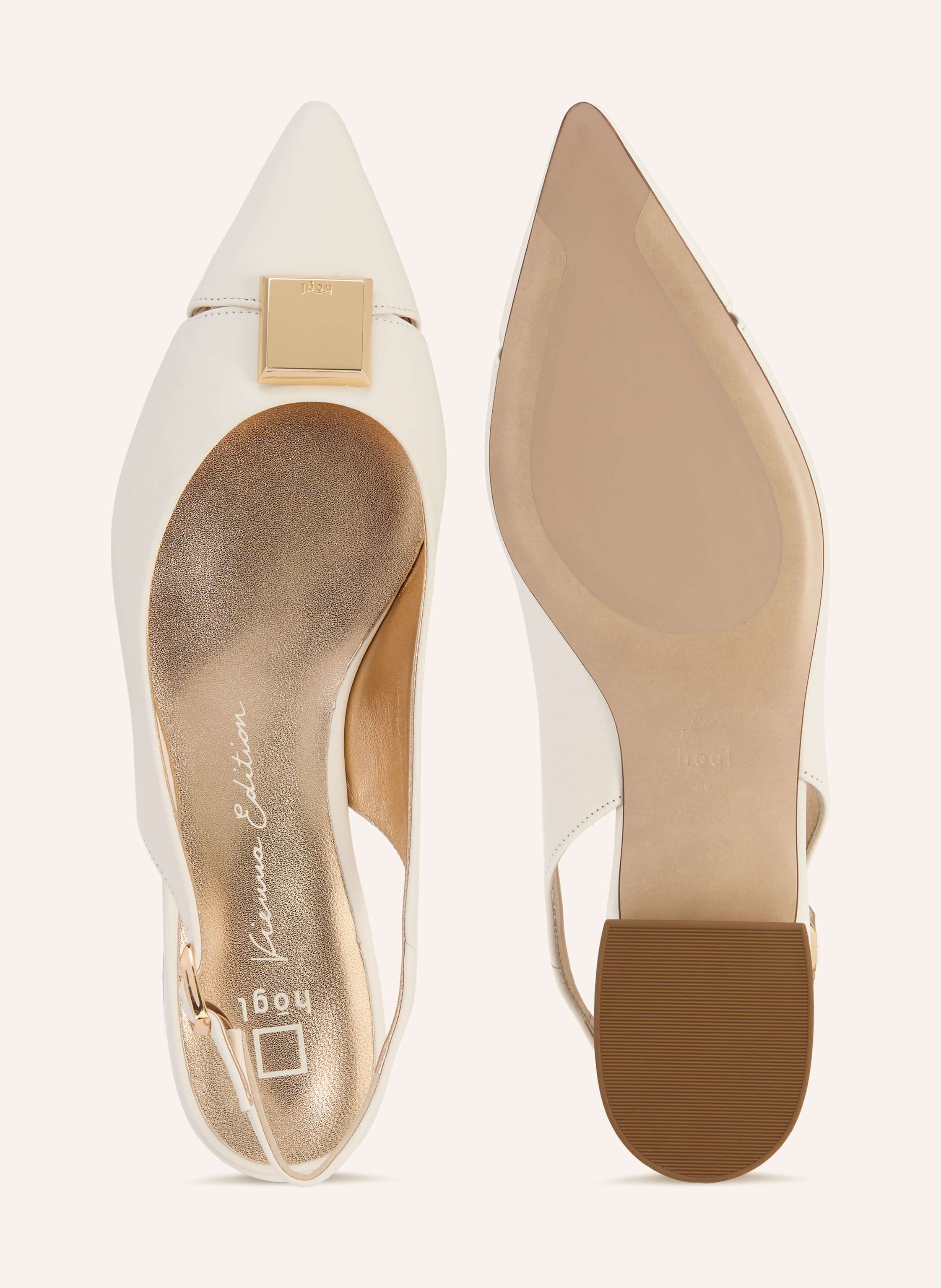 Thumbnail - Högl Slingballerinas weiss