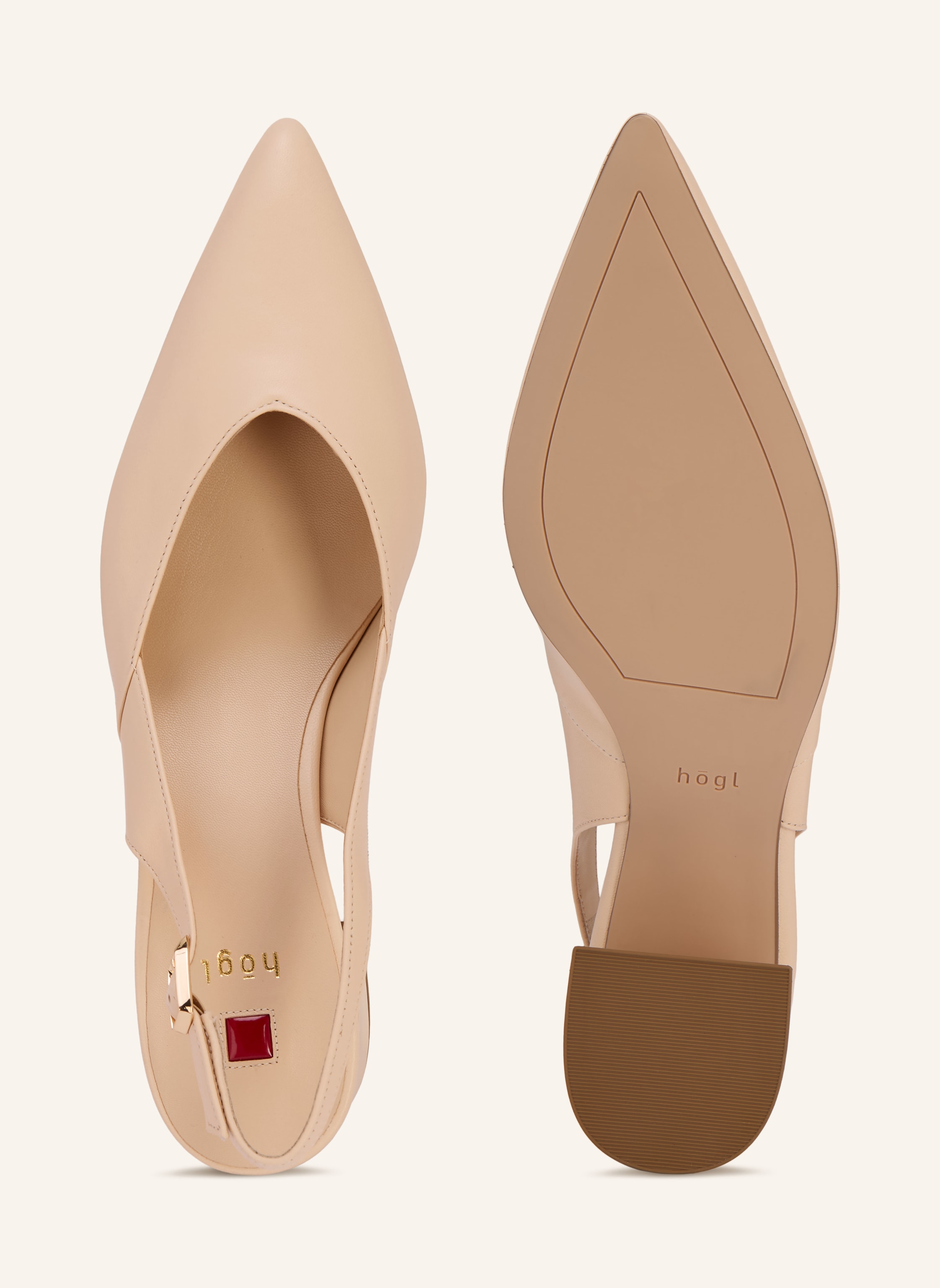 Thumbnail - Högl Slingpumps beige