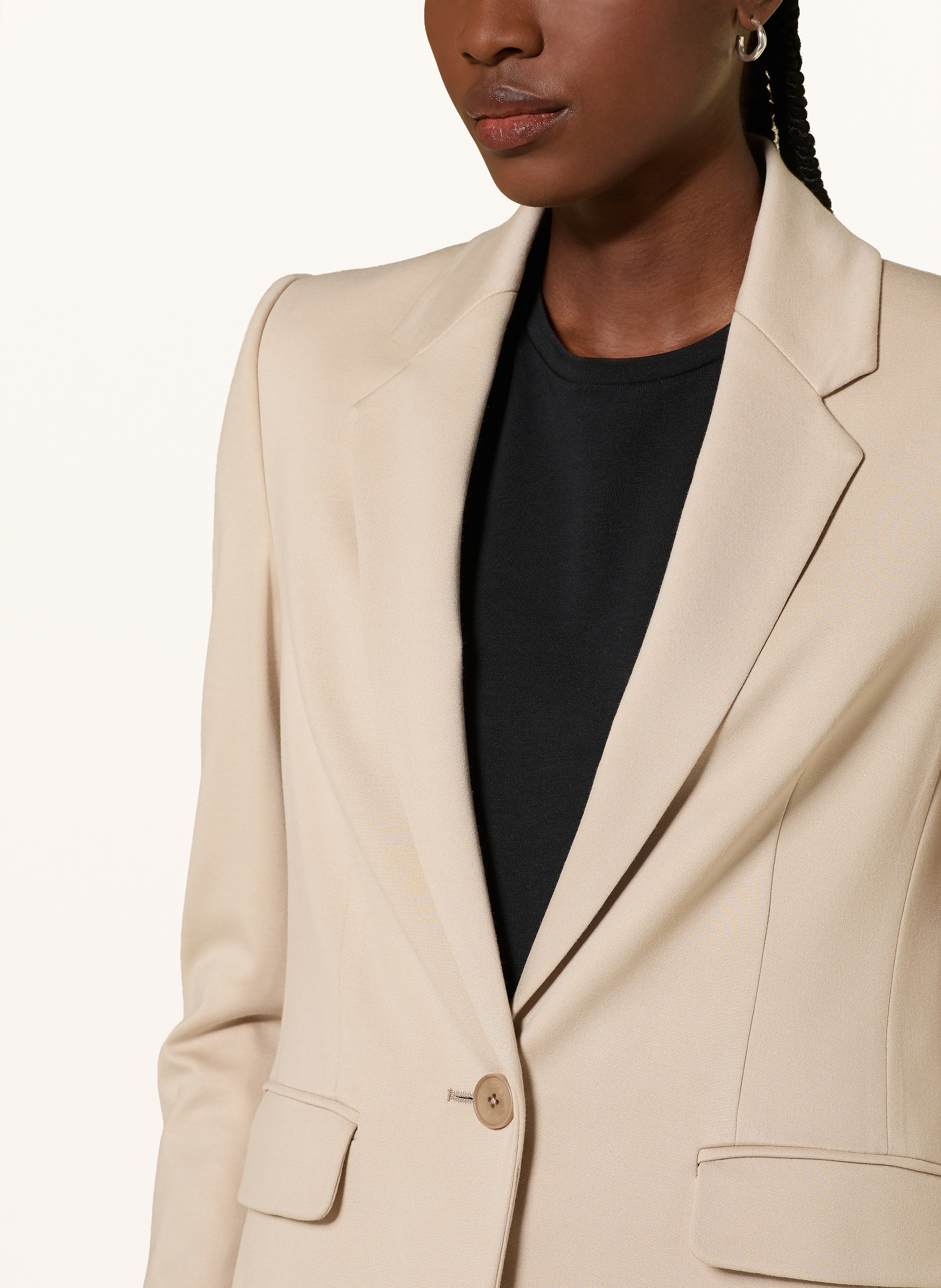 Thumbnail - Drykorn Jerseyblazer Atlin beige