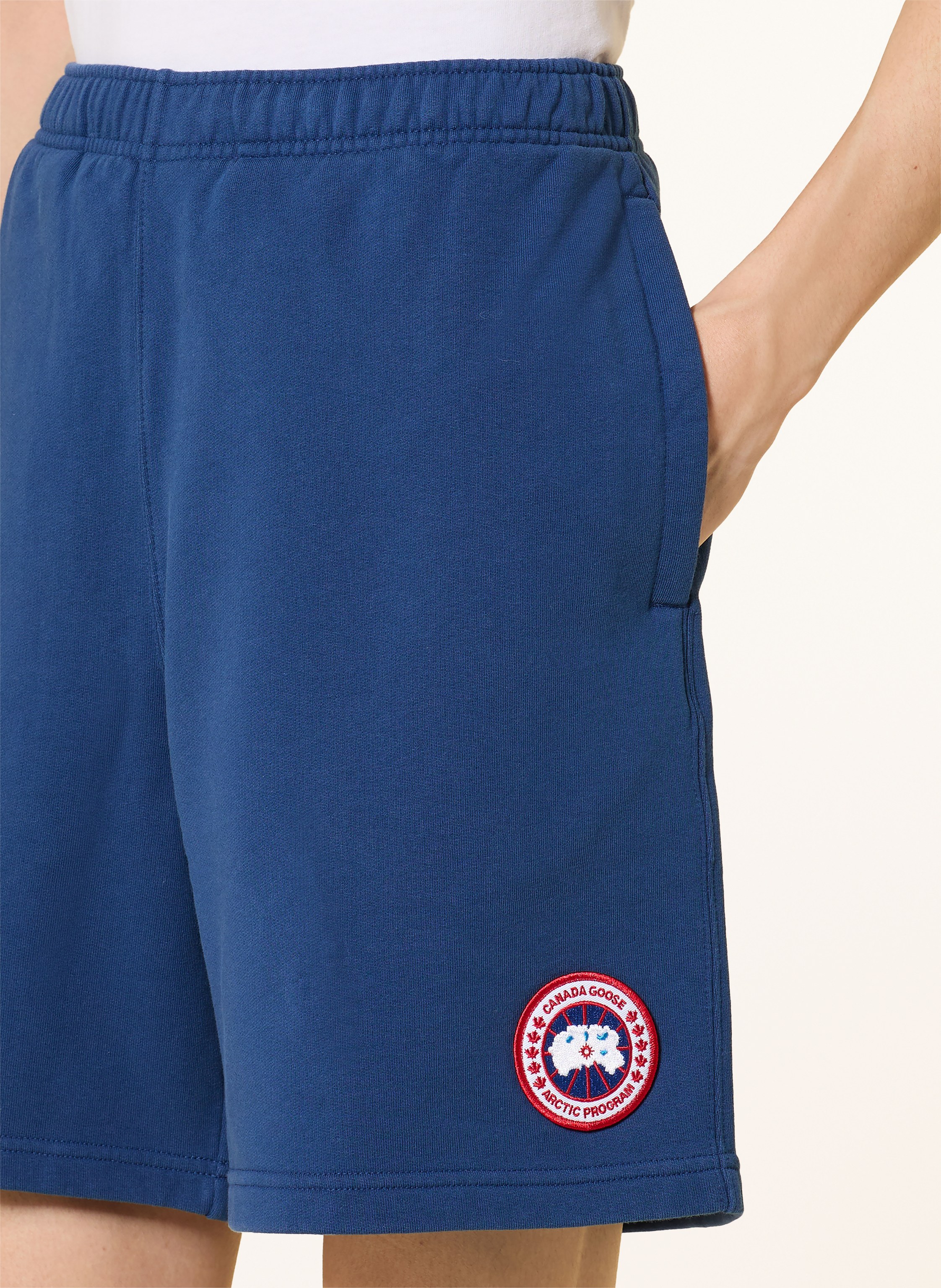 Thumbnail - Canada Goose Sweatshorts Rove blau