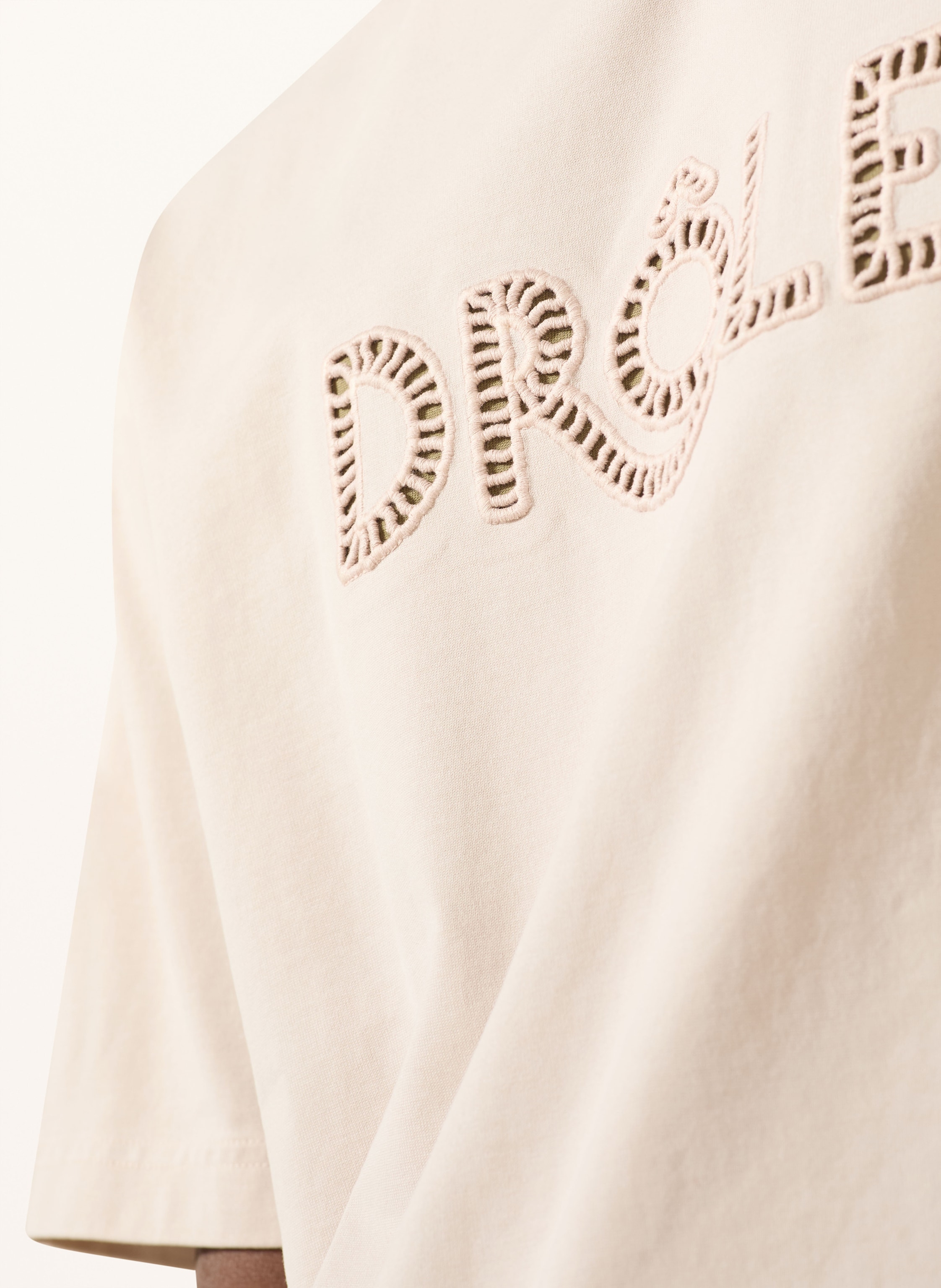 Thumbnail - Drôle De Monsieur T-Shirt beige